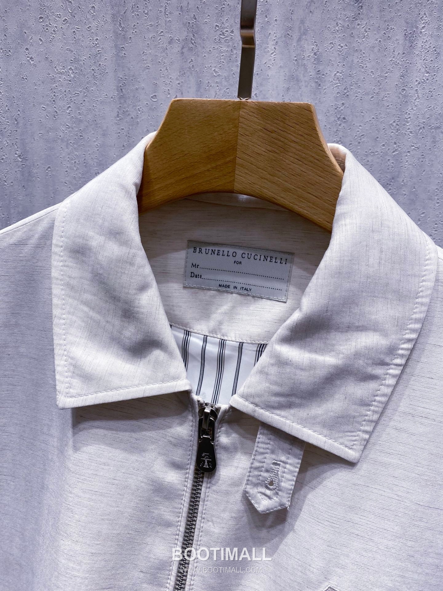 Brunello Cucinelli Linen Tencel Collar Linen Tencel Blend Brown Jacket 리넨 텐셀 카라 리넨 텐셀 혼방 브라운 자켓 6