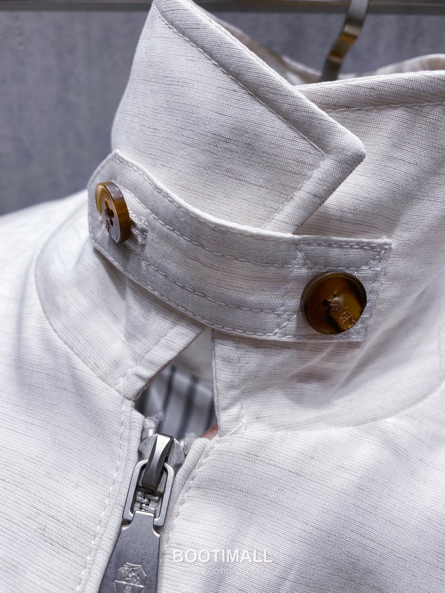 Brunello Cucinelli Linen Tencel Collar Linen Tencel Blend Brown Jacket 리넨 텐셀 카라 리넨 텐셀 혼방 브라운 자켓 7