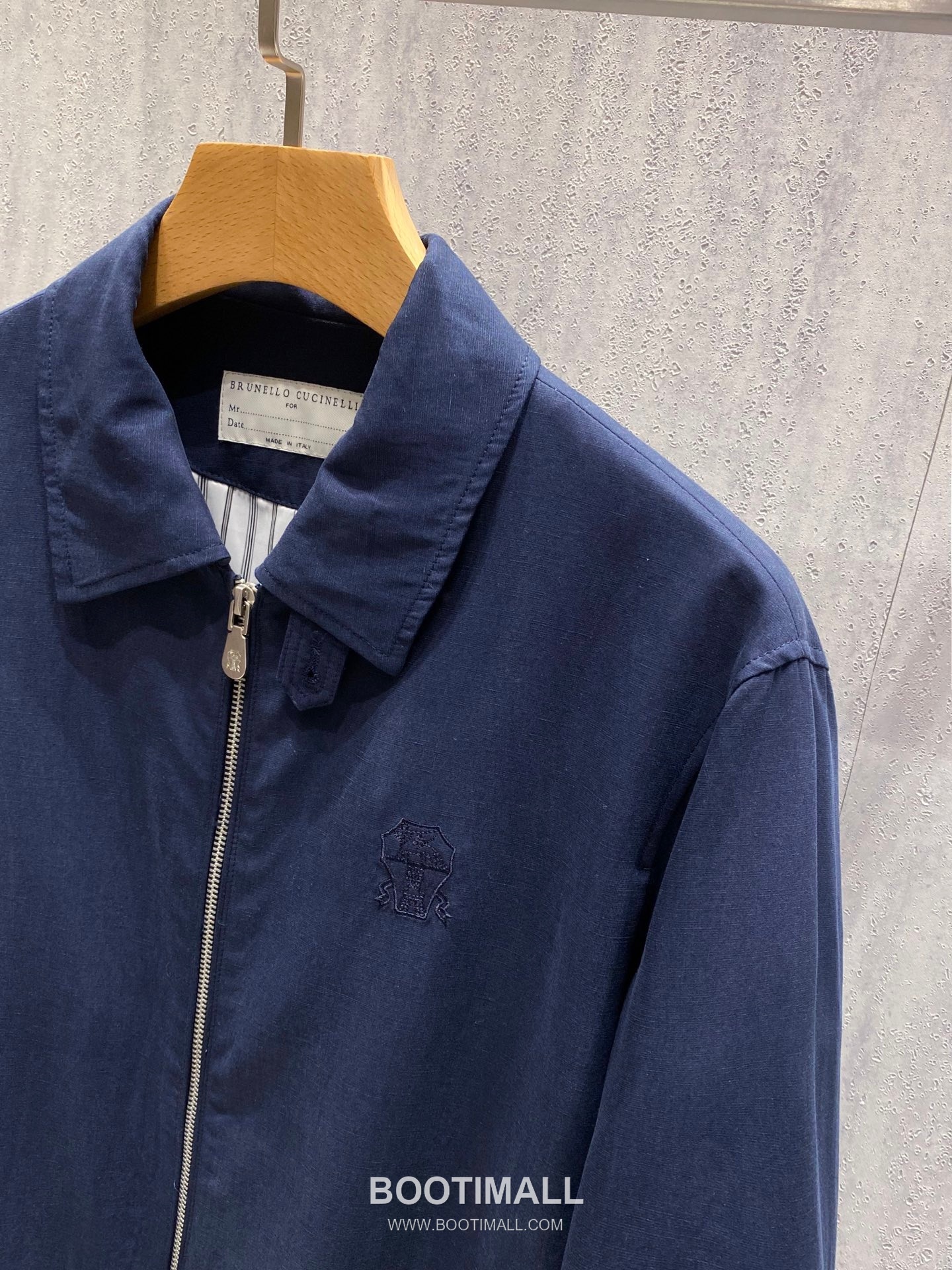 Brunello Cucinelli Linen Tencel Collar Linen Tencel Blend Brown Jacket 리넨 텐셀 카라 리넨 텐셀 혼방 브라운 자켓 4