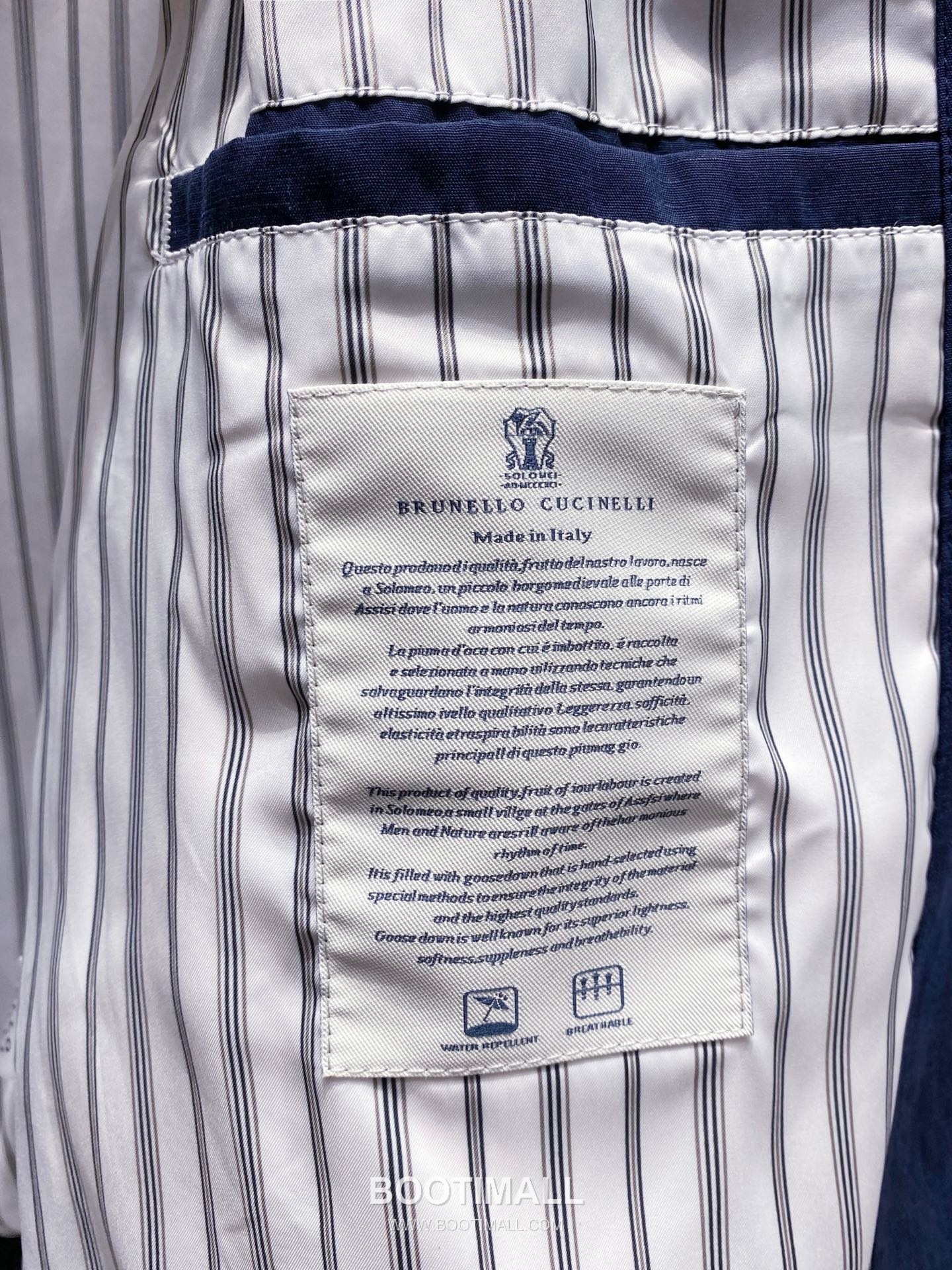 Brunello Cucinelli Linen Tencel Collar Linen Tencel Blend Brown Jacket 리넨 텐셀 카라 리넨 텐셀 혼방 브라운 자켓 9