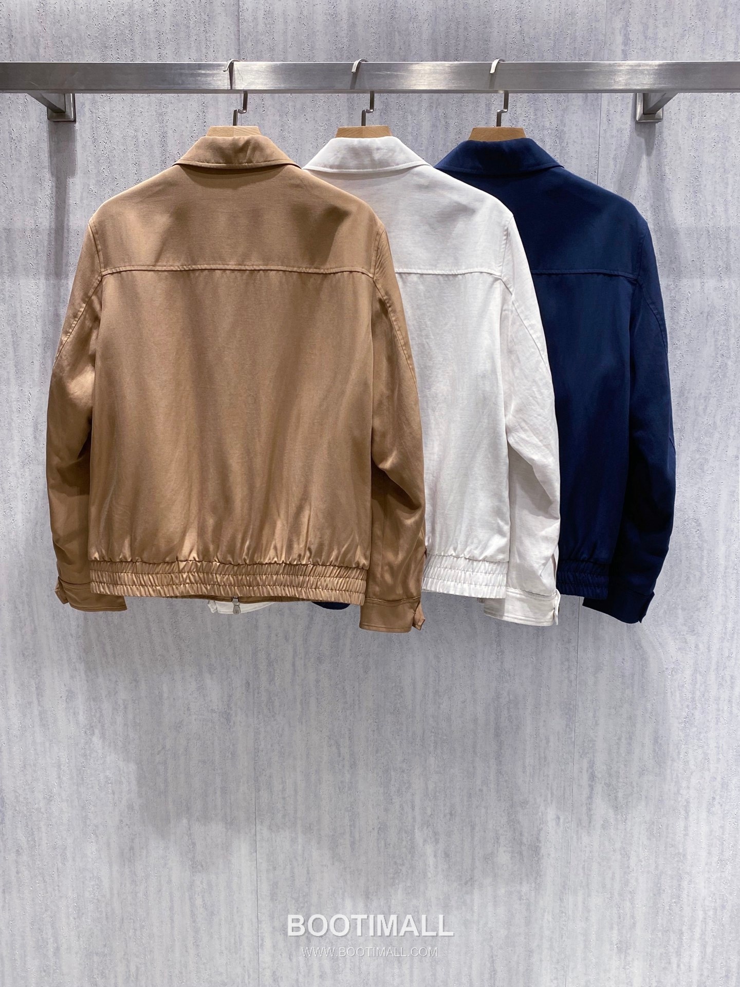 Brunello Cucinelli Linen Tencel Collar Linen Tencel Blend Brown Jacket 리넨 텐셀 카라 리넨 텐셀 혼방 브라운 자켓 2