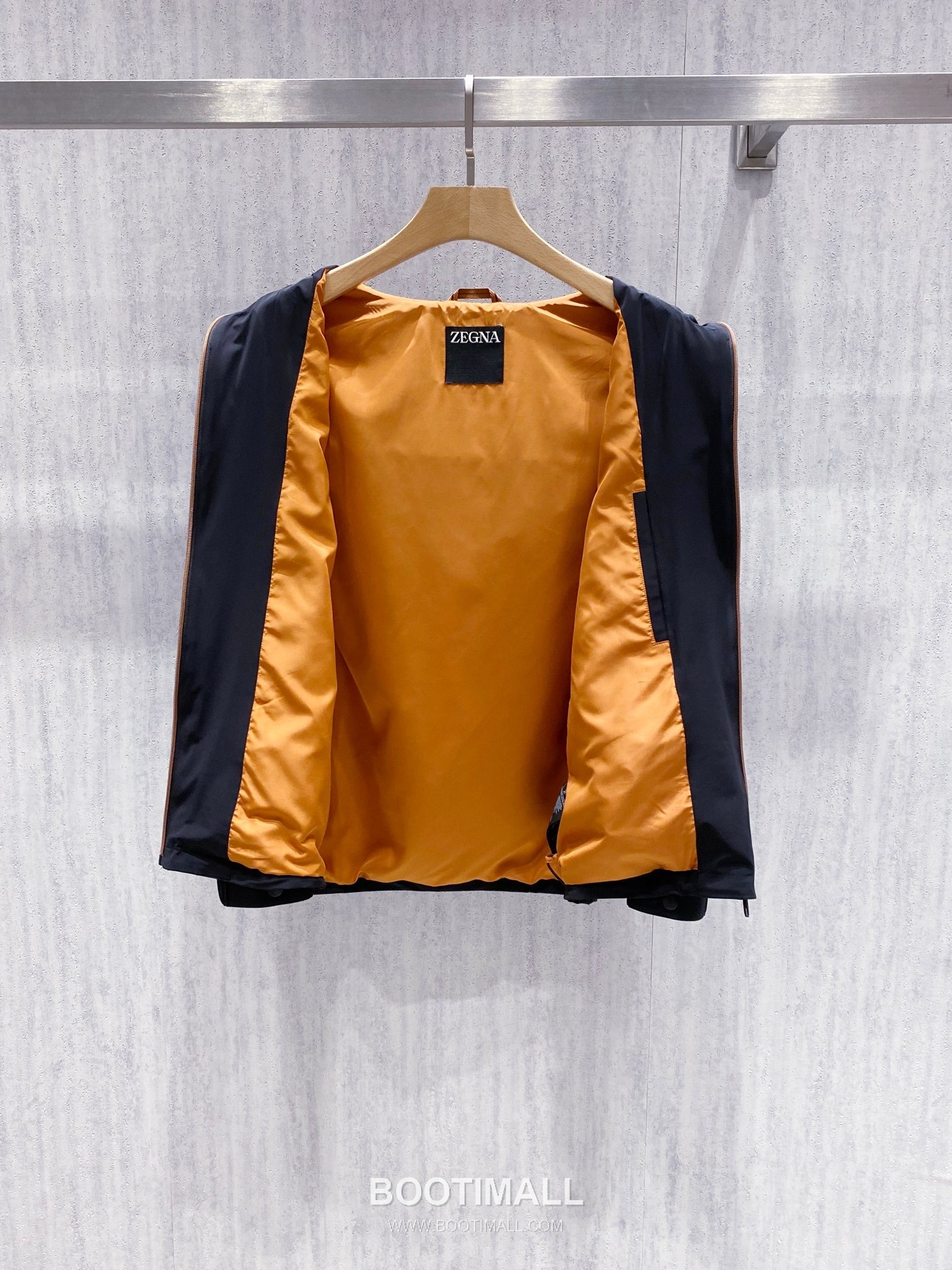 Zegna Spring Microfiber Hooded Jacket Performance Microfiber Beige 제냐 봄 마이크로파이버 후드 재킷 퍼포먼스 마이크로파이버 베이지 56cm 3