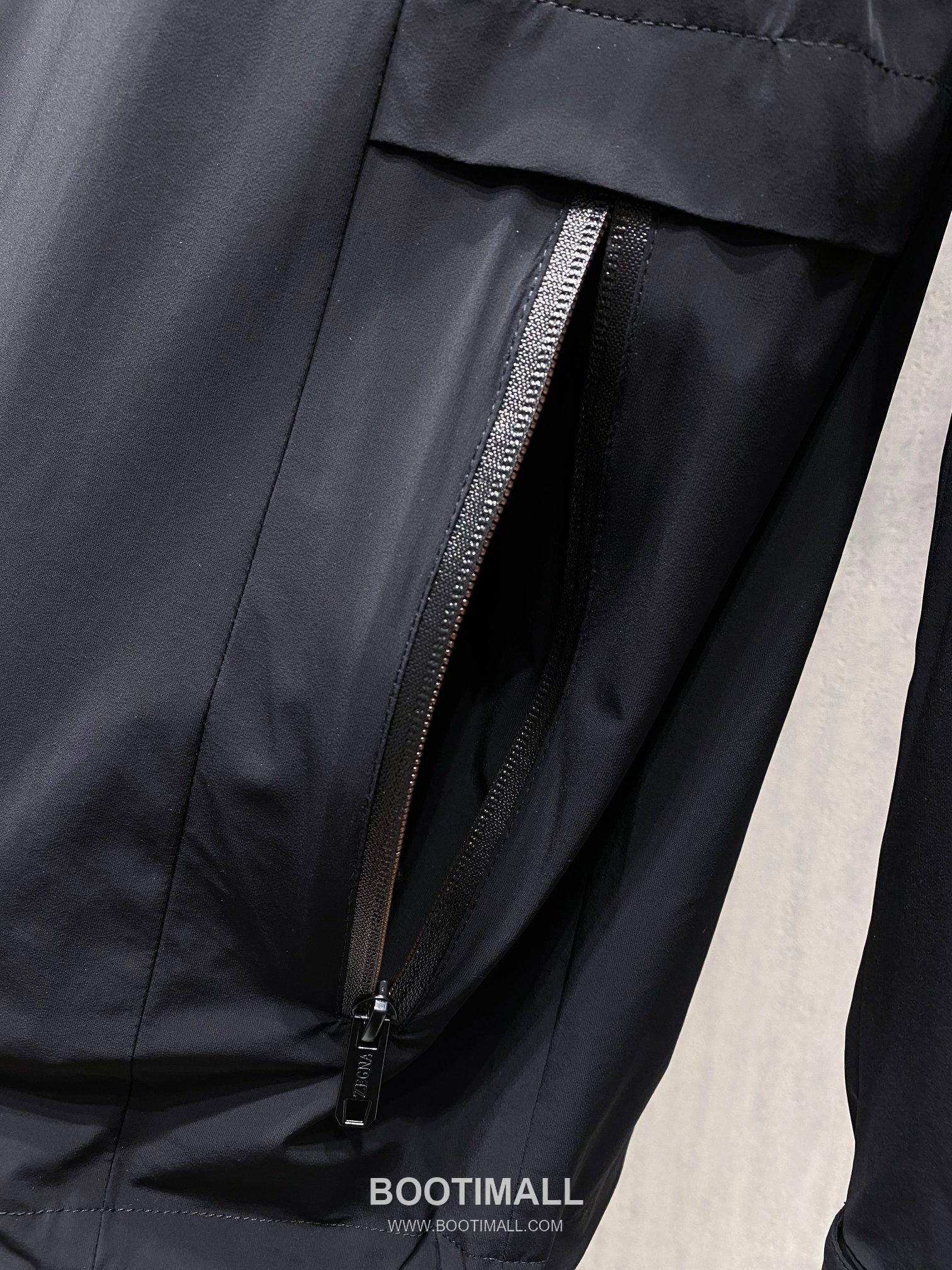 Zegna Spring Microfiber Hooded Jacket Performance Microfiber Beige 제냐 봄 마이크로파이버 후드 재킷 퍼포먼스 마이크로파이버 베이지 56cm 8