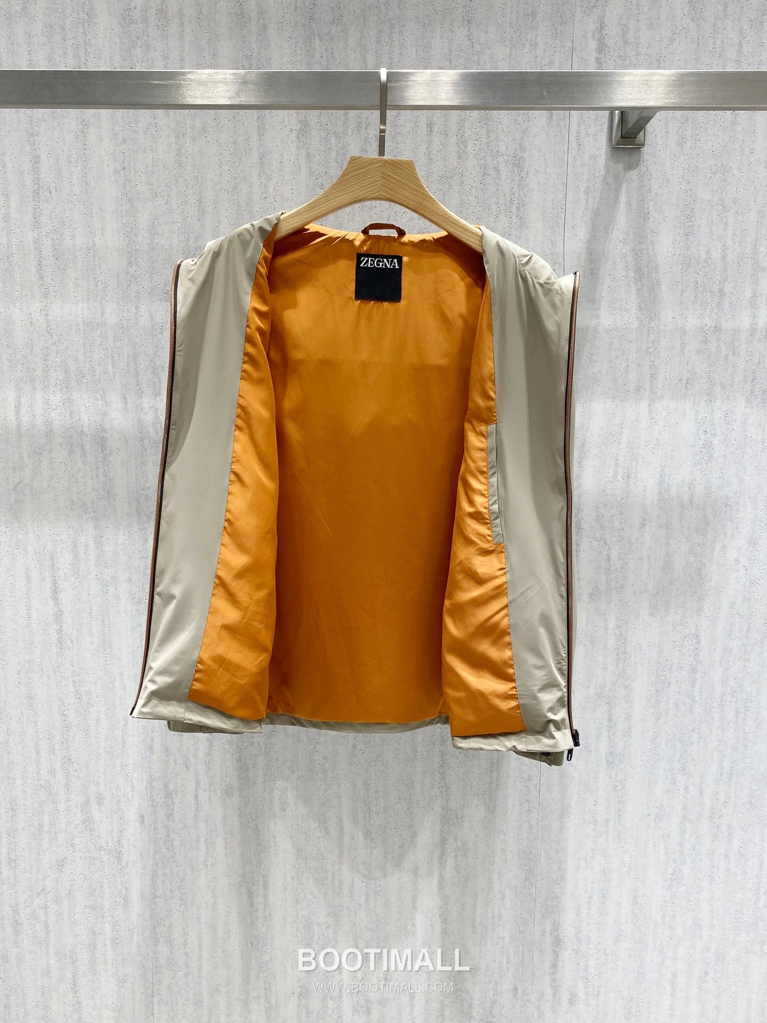 Zegna Spring Microfiber Hooded Jacket Performance Microfiber Beige 제냐 봄 마이크로파이버 후드 재킷 퍼포먼스 마이크로파이버 베이지 3