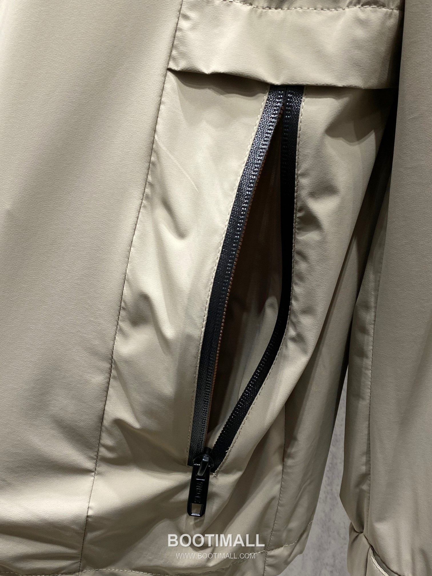 Zegna Spring Microfiber Hooded Jacket Performance Microfiber Beige 제냐 봄 마이크로파이버 후드 재킷 퍼포먼스 마이크로파이버 베이지 7