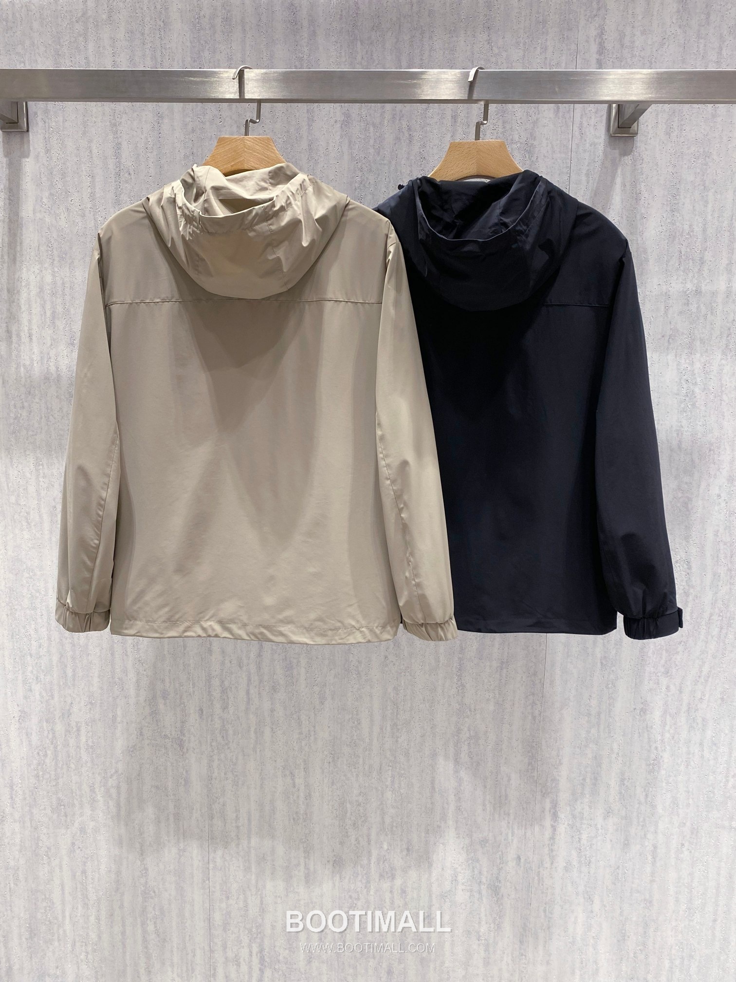 Zegna Spring Microfiber Hooded Jacket Performance Microfiber Beige 제냐 봄 마이크로파이버 후드 재킷 퍼포먼스 마이크로파이버 베이지 11