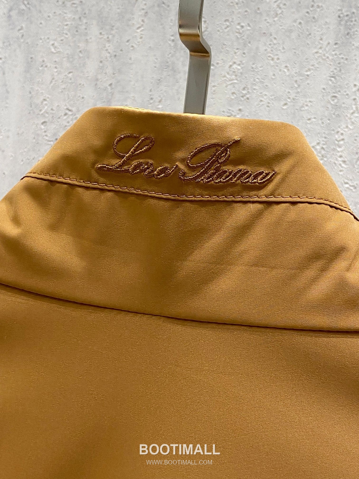 Loro Piana Windmate Stand Collar Jacket Microfiber Blend Khaki 로로피아나 윈드메이트 스탠드 칼라 자켓 마이크로파이버 블렌드 카키 9