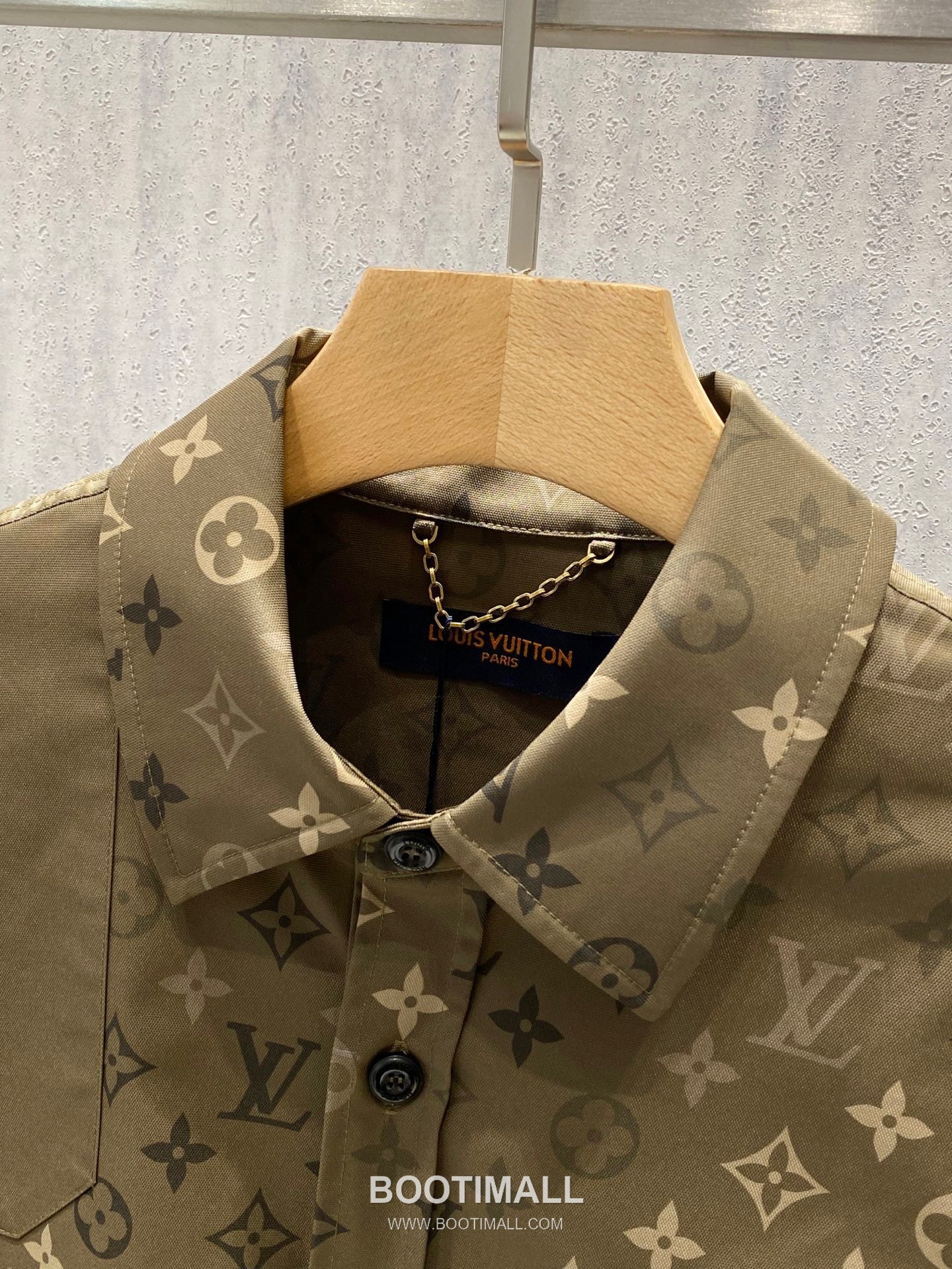 Louis Vuitton Mineral Green Horn Button Jacket Green 루이비통 미네랄 그린 혼버튼 재킷 그린 4