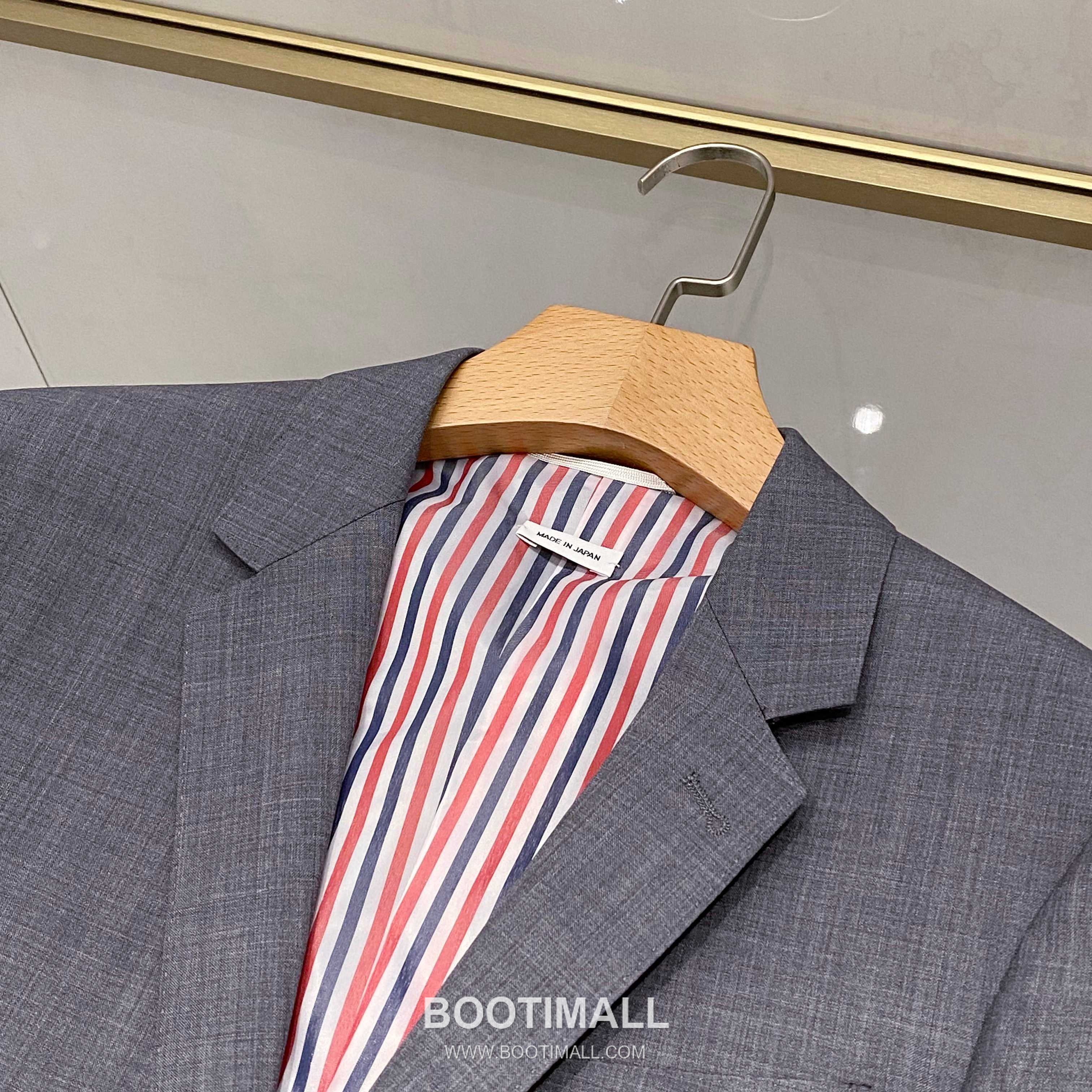 Burberry Striped Sleeve Wool Blazer Wool Grey 버버리 스트라이프 슬리브 울 블레이저 울 그레이 5