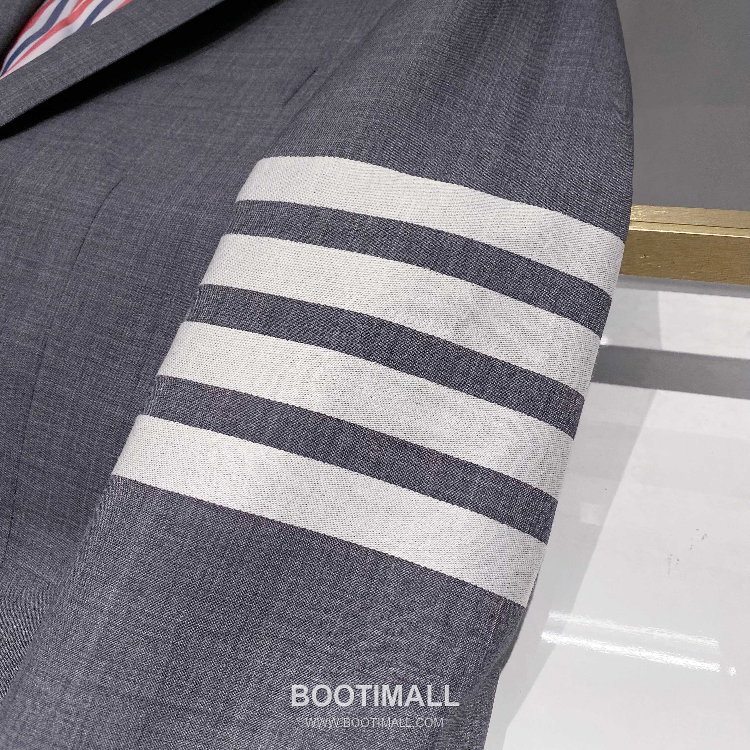 Burberry Striped Sleeve Wool Blazer Wool Grey 버버리 스트라이프 슬리브 울 블레이저 울 그레이 7