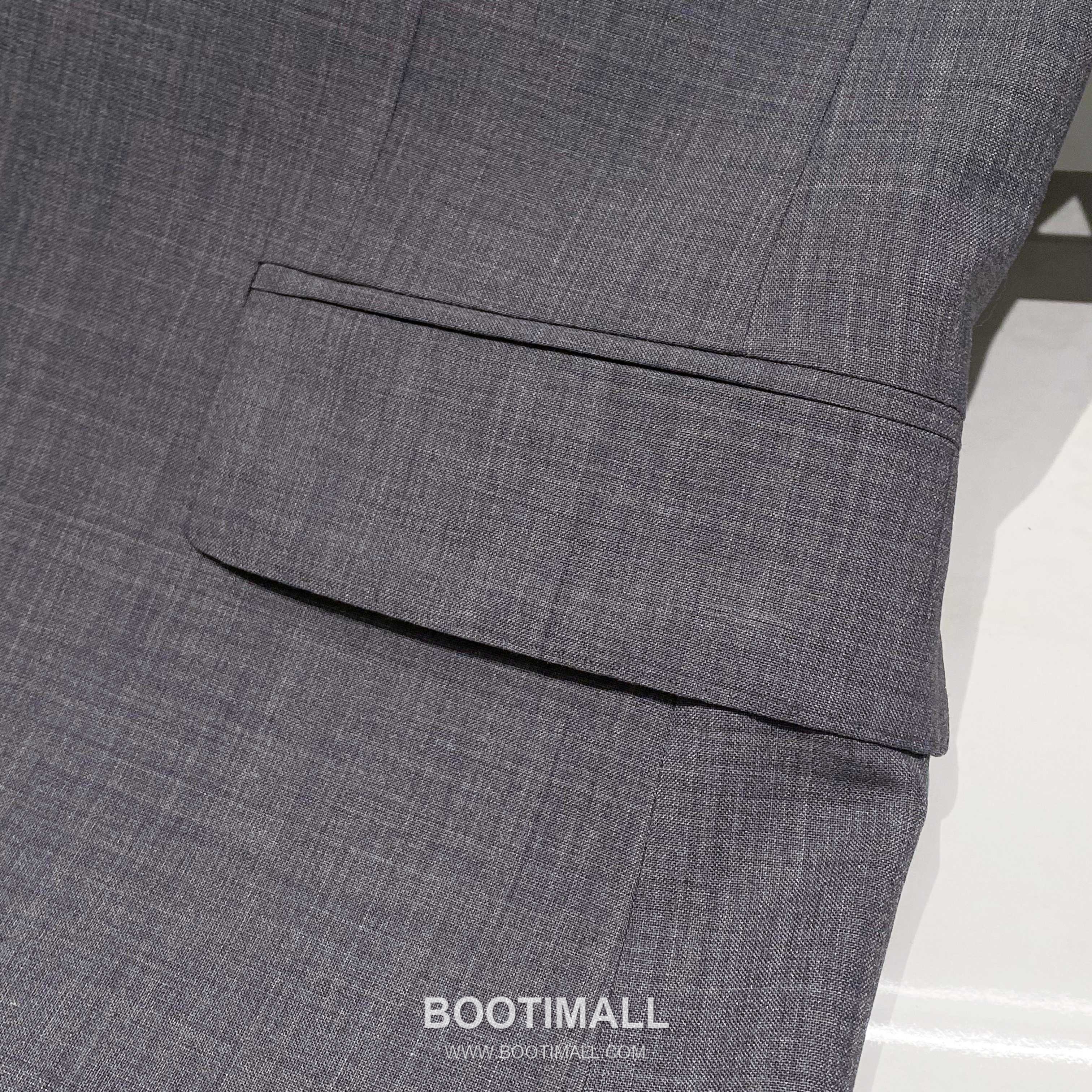 Burberry Striped Sleeve Wool Blazer Wool Grey 버버리 스트라이프 슬리브 울 블레이저 울 그레이 9