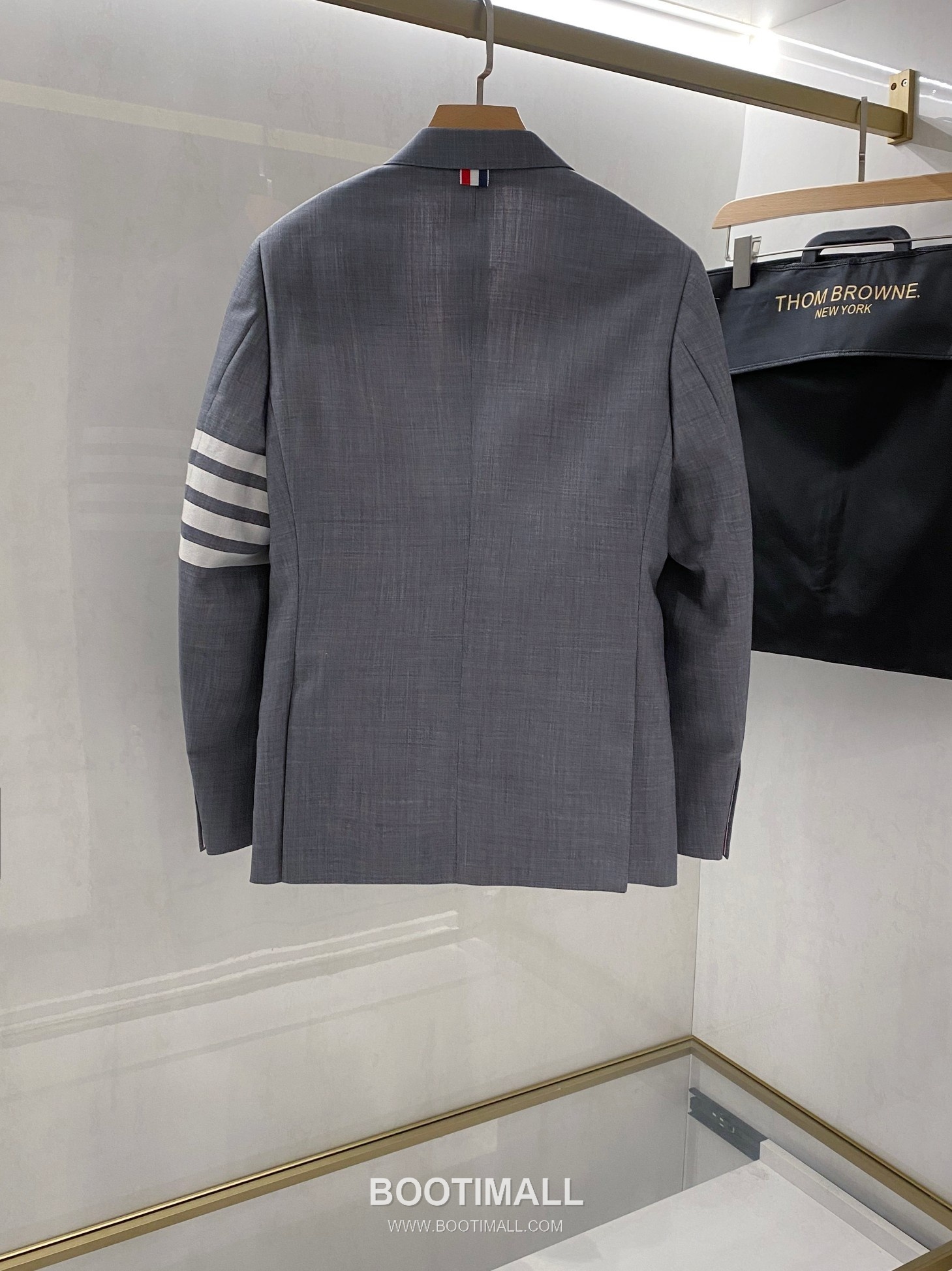 Burberry Striped Sleeve Wool Blazer Wool Grey 버버리 스트라이프 슬리브 울 블레이저 울 그레이 2