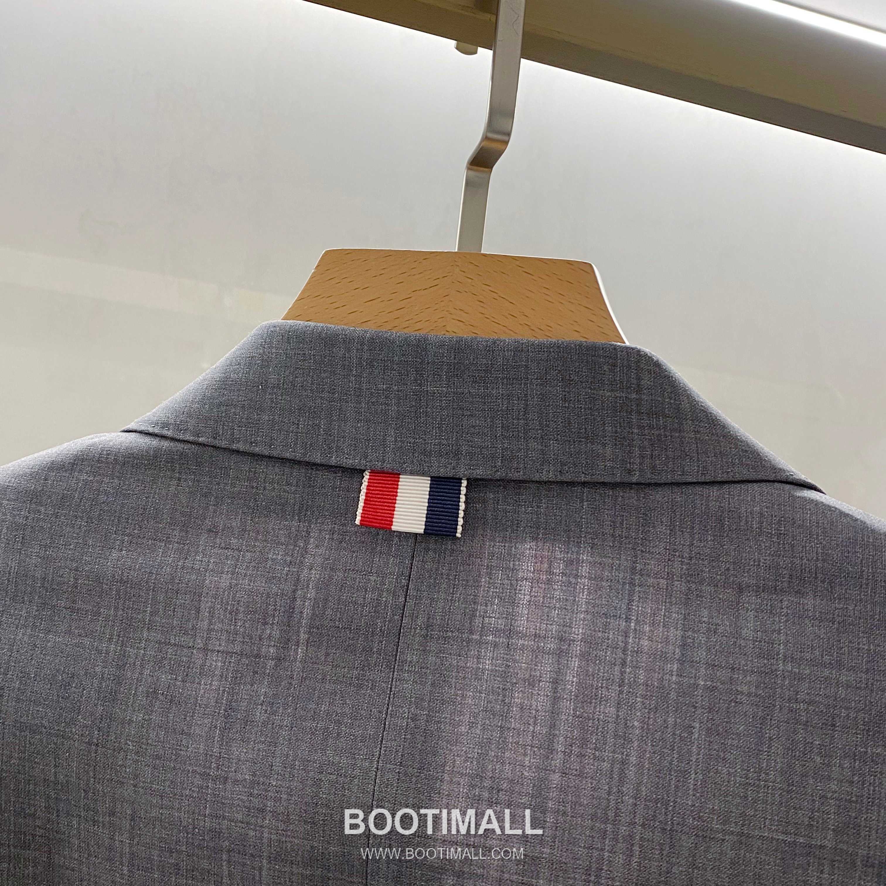 Burberry Striped Sleeve Wool Blazer Wool Grey 버버리 스트라이프 슬리브 울 블레이저 울 그레이 9