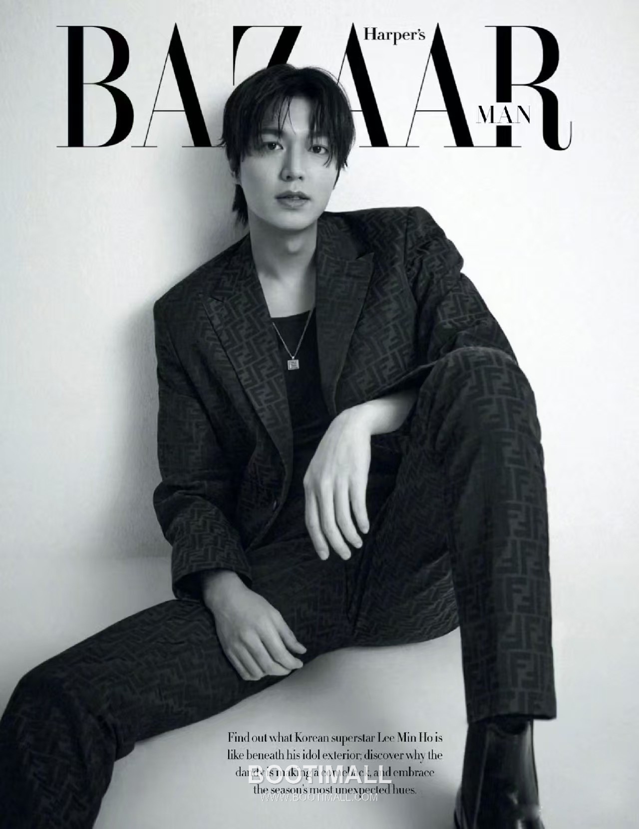 Dior FF Jacquard Single Blazer Cotton Black 디올 FF 자카드 싱글 블레이저 코튼 블랙 1