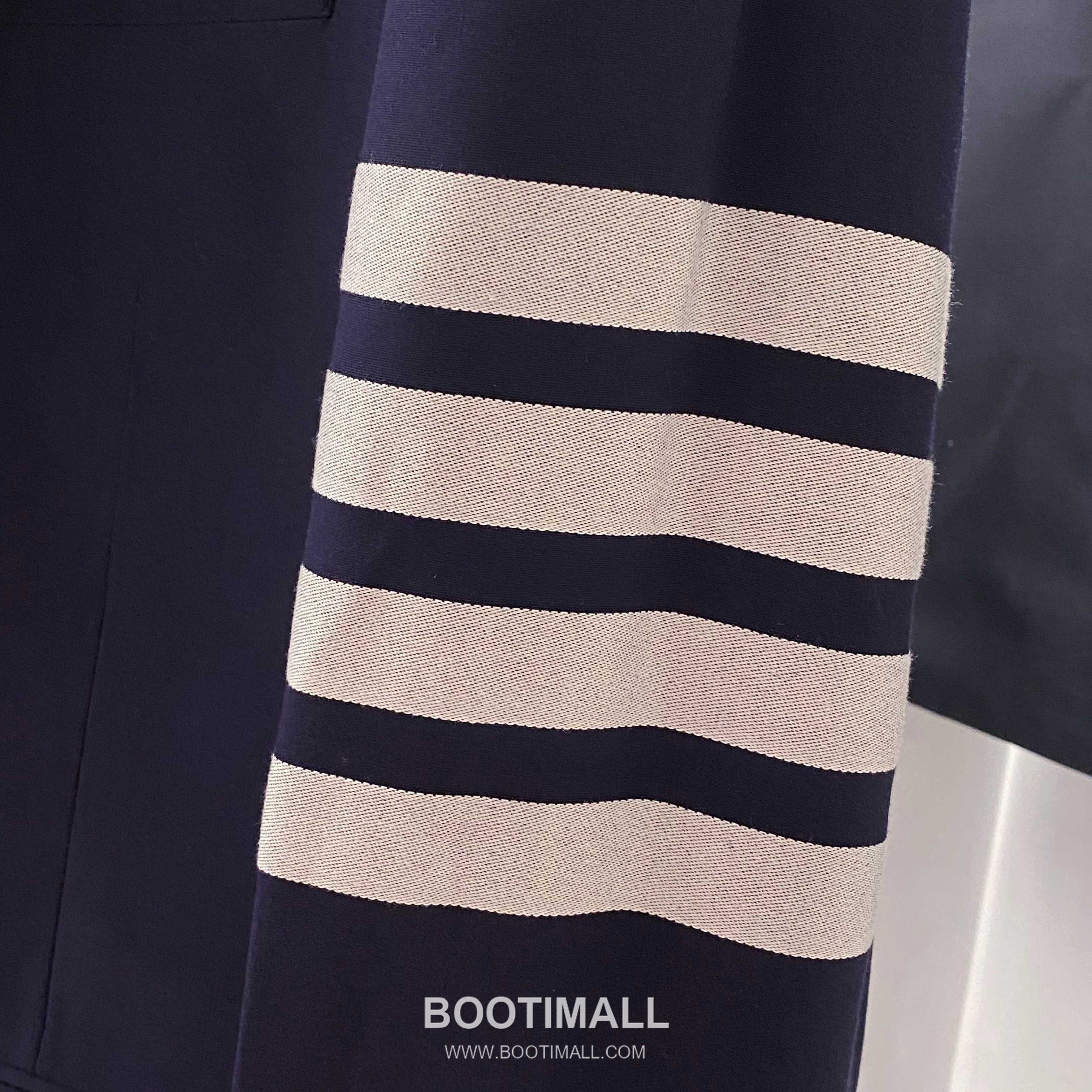 Burberry Striped Sleeve Wool Blazer Wool Blue 버버리 스트라이프 슬리브 울 블레이저 울 블루 5