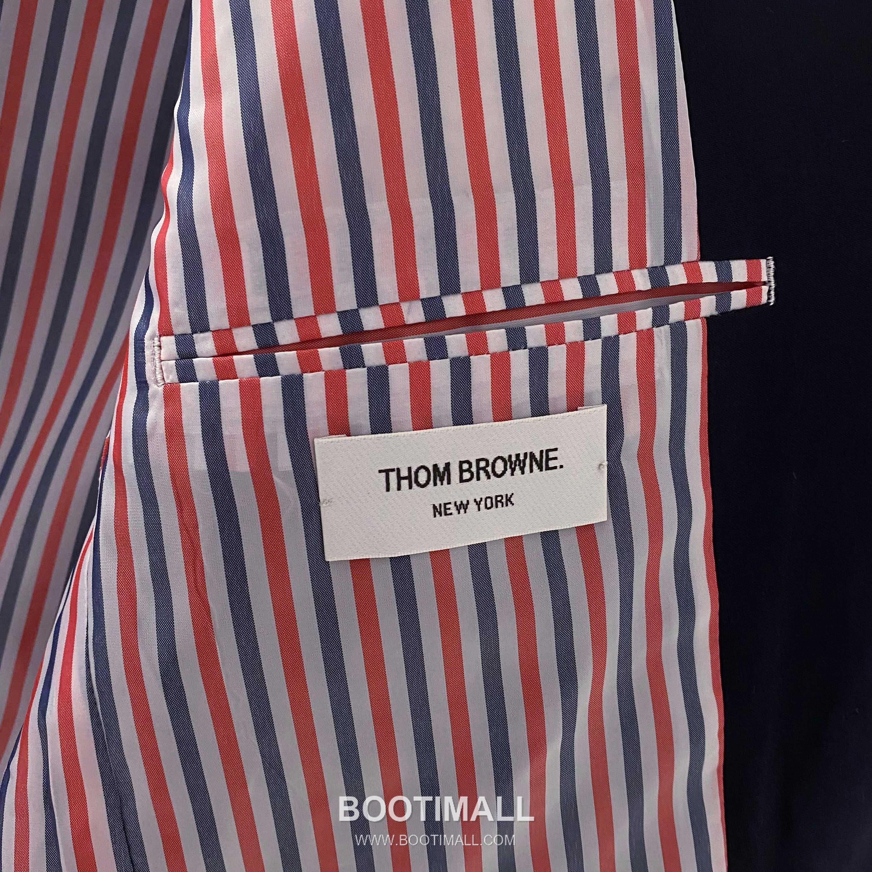 Burberry Striped Sleeve Wool Blazer Wool Blue 버버리 스트라이프 슬리브 울 블레이저 울 블루 9