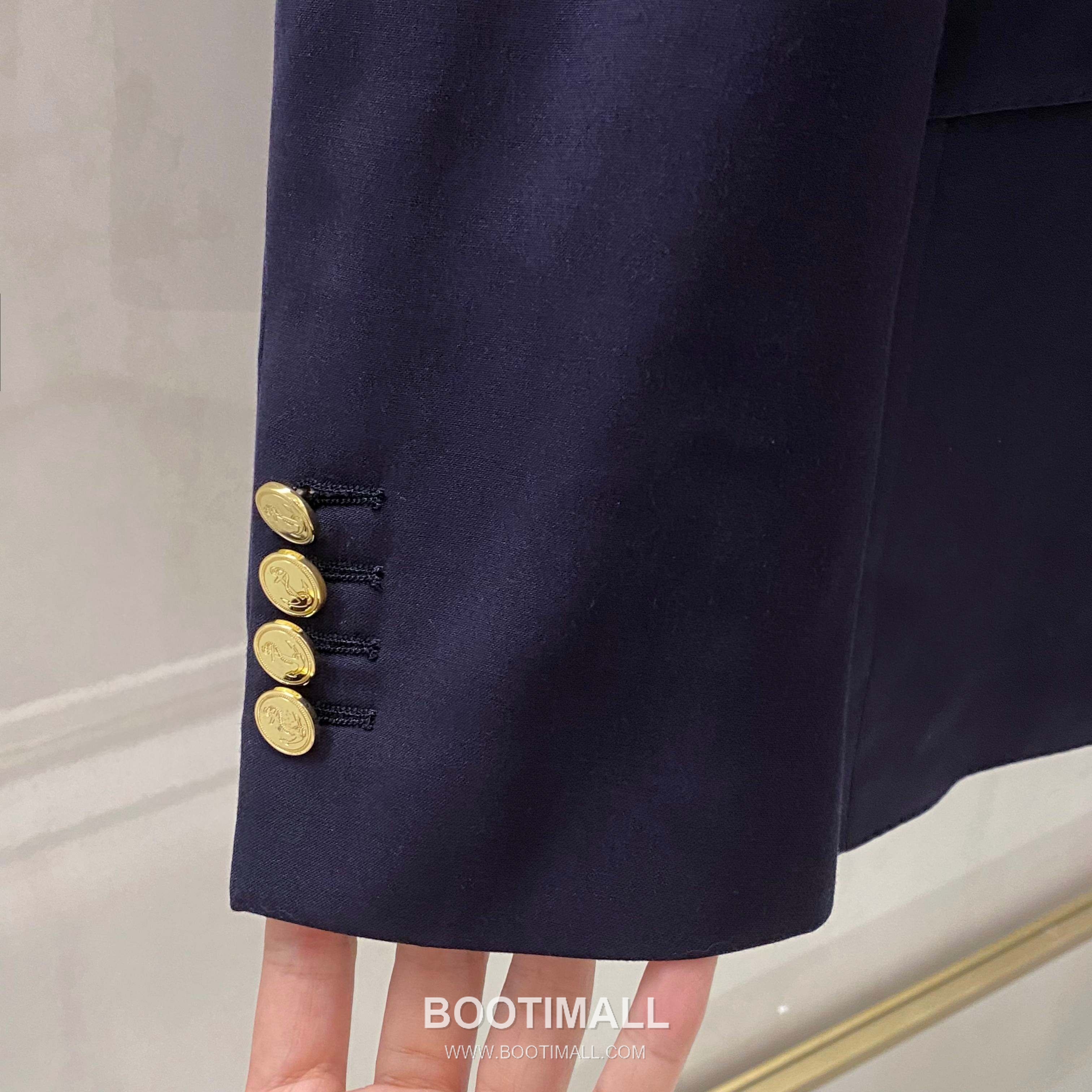 Burberry Striped Sleeve Wool Blazer Wool Blue 버버리 스트라이프 슬리브 울 블레이저 울 블루 11