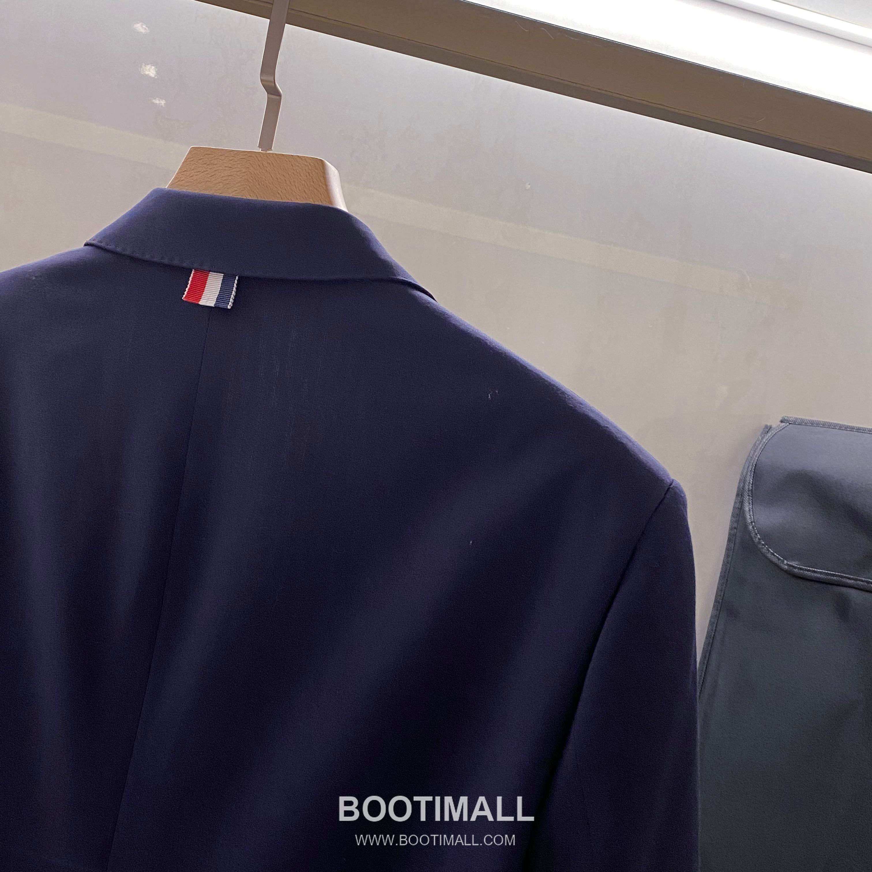 Burberry Striped Sleeve Wool Blazer Wool Blue 버버리 스트라이프 슬리브 울 블레이저 울 블루 12