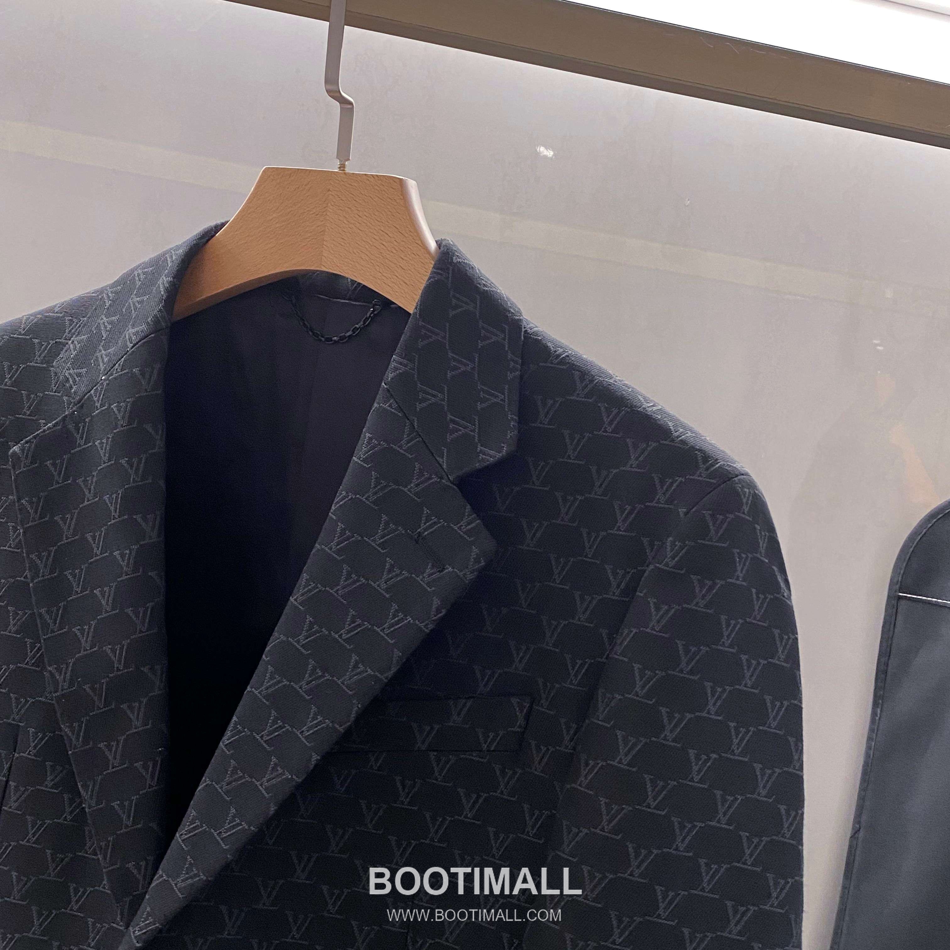 Louis Vuitton Monogram Jacquard Blazer Cotton Black 루이비통 모노그램 자카드 블레이저 코튼 블랙 5