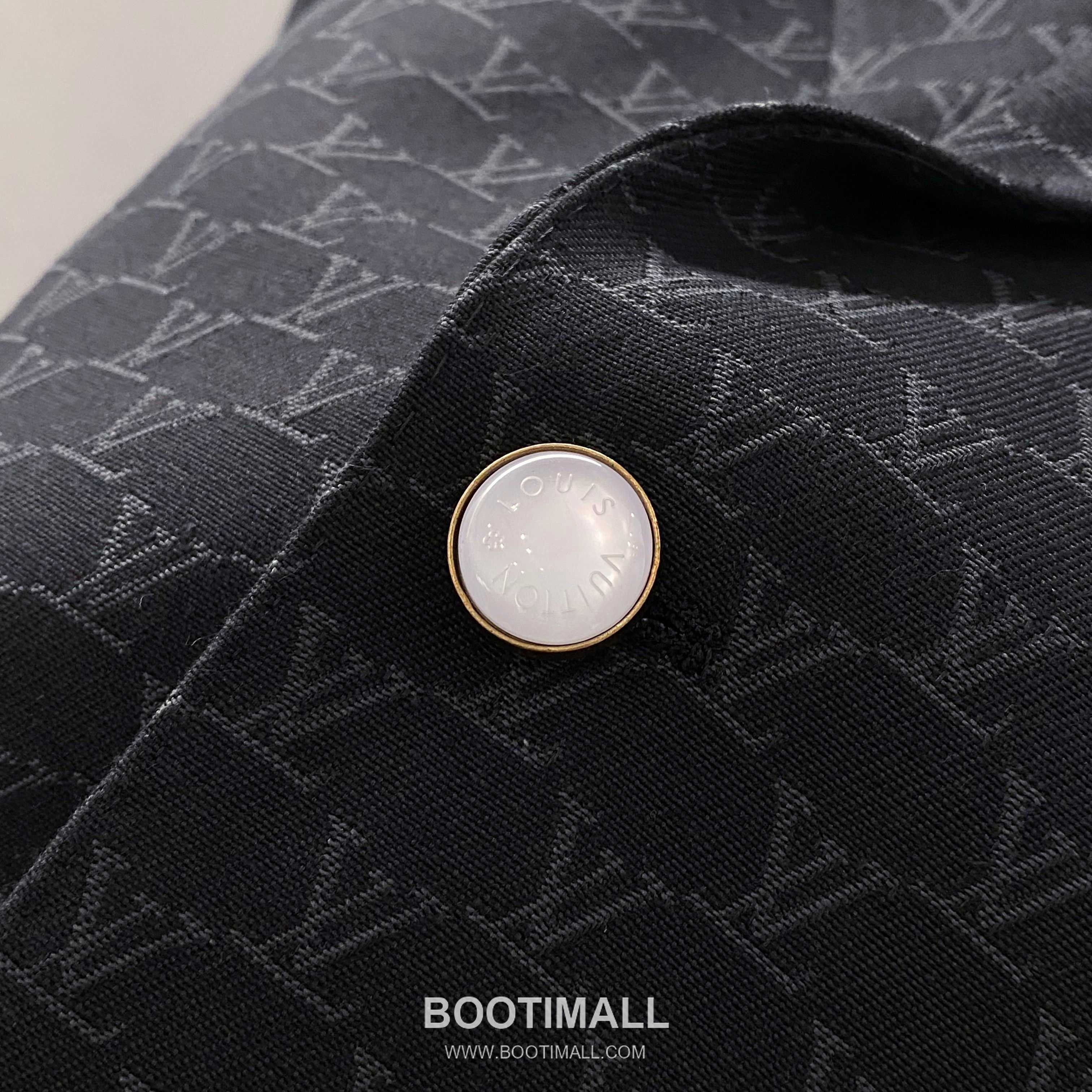 Louis Vuitton Monogram Jacquard Blazer Cotton Black 루이비통 모노그램 자카드 블레이저 코튼 블랙 6
