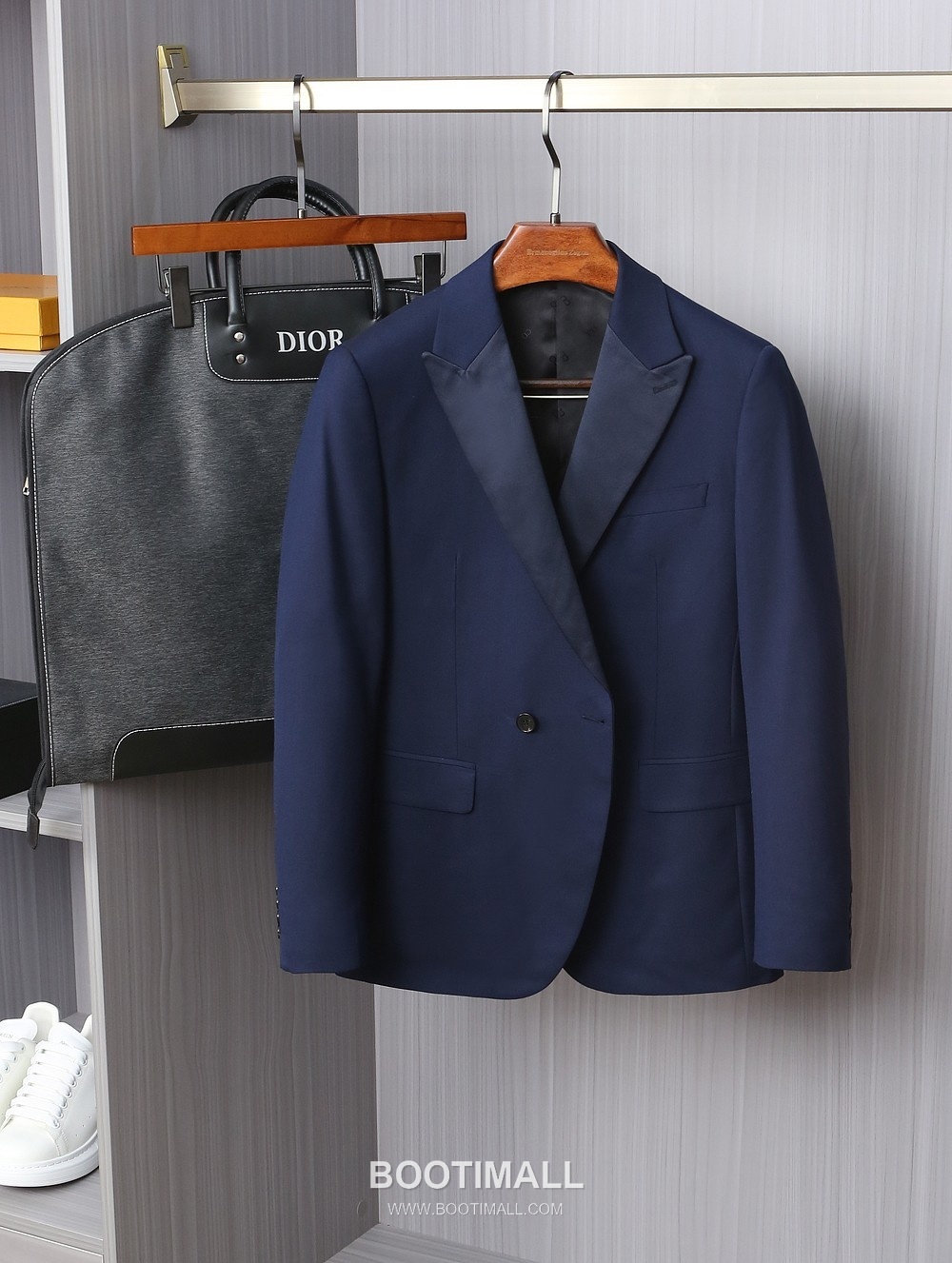 Dior Merino Wool Suit Jacket Virgin Wool Blue 디올 메리노 울 수트 자켓 버진 울 블루 1