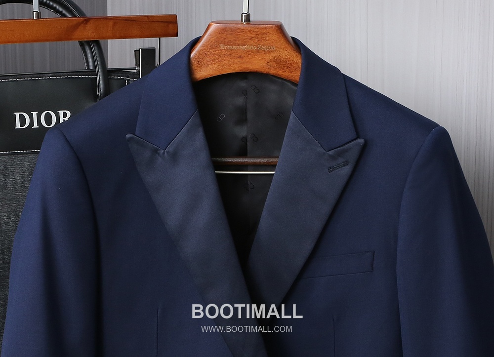 Dior Merino Wool Suit Jacket Virgin Wool Blue 디올 메리노 울 수트 자켓 버진 울 블루 4