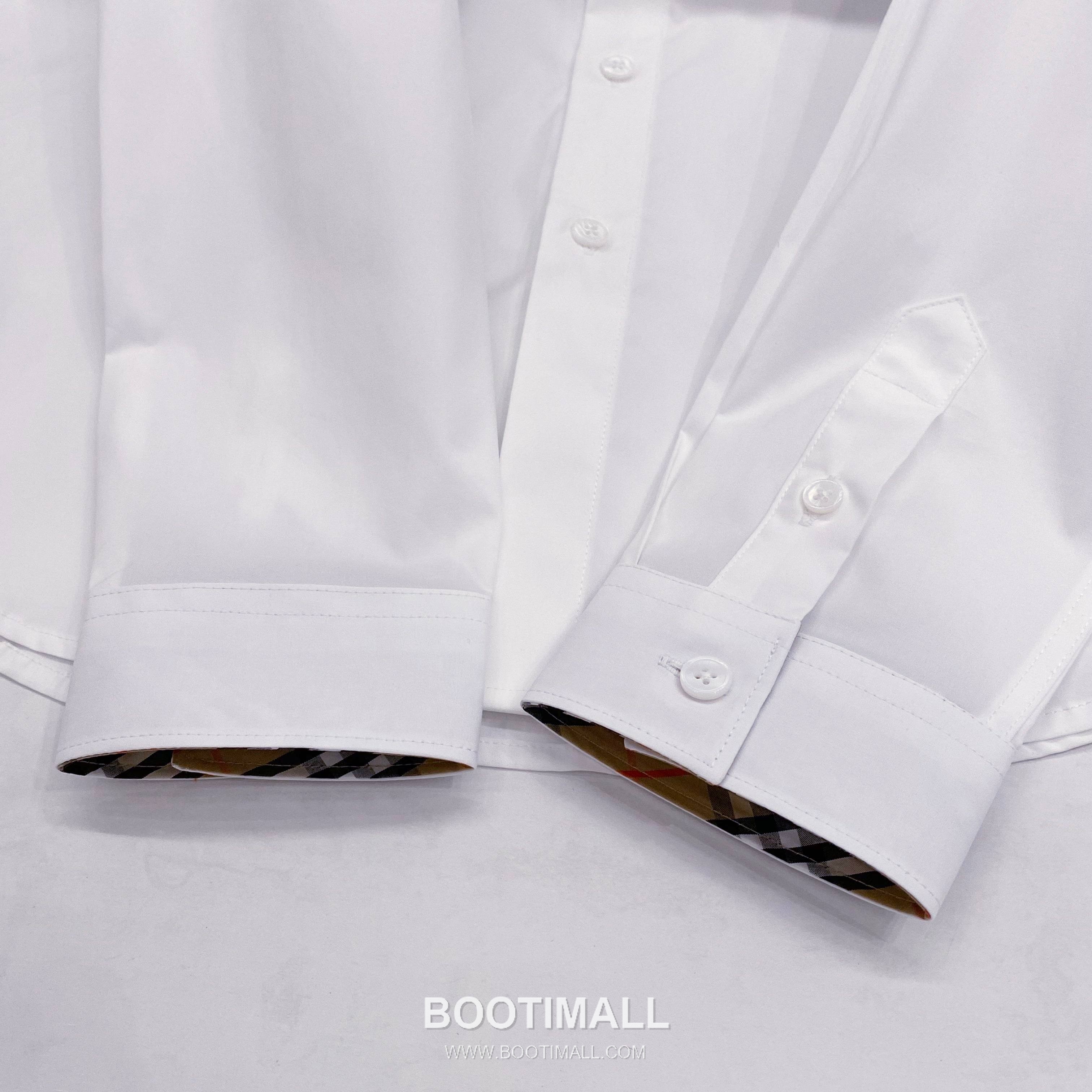 Burberry Equestrian Logo Poplin Shirt Cotton White 버버리 이퀘스트리안 로고 팝린 셔츠 코튼 화이트 8