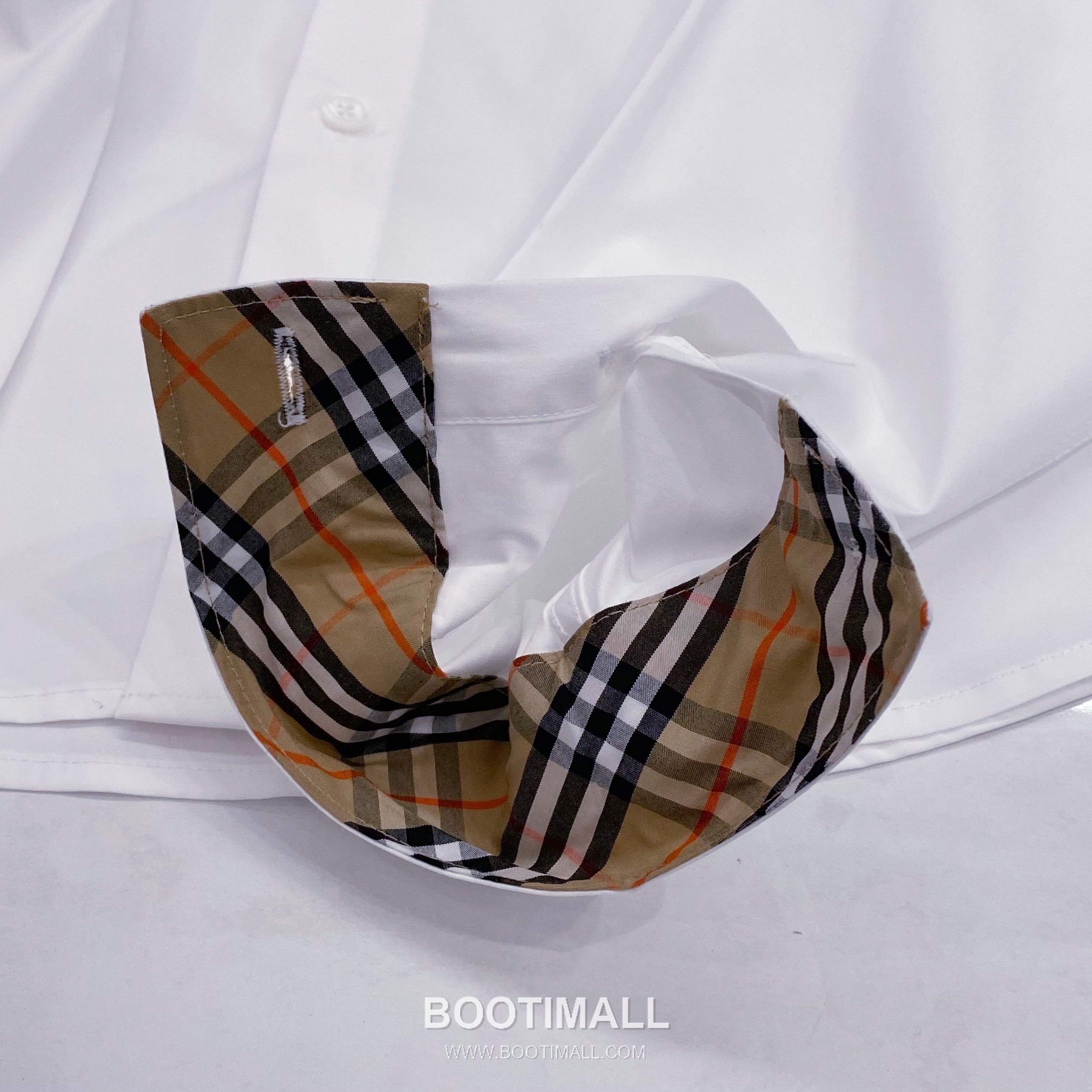 Burberry Equestrian Logo Poplin Shirt Cotton White 버버리 이퀘스트리안 로고 팝린 셔츠 코튼 화이트 9