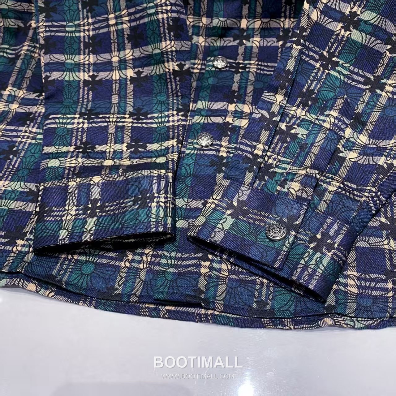 Chrome Hearts Green Check Overshirt Green Jacket 그린 체크 오버셔츠 그린 자켓 8