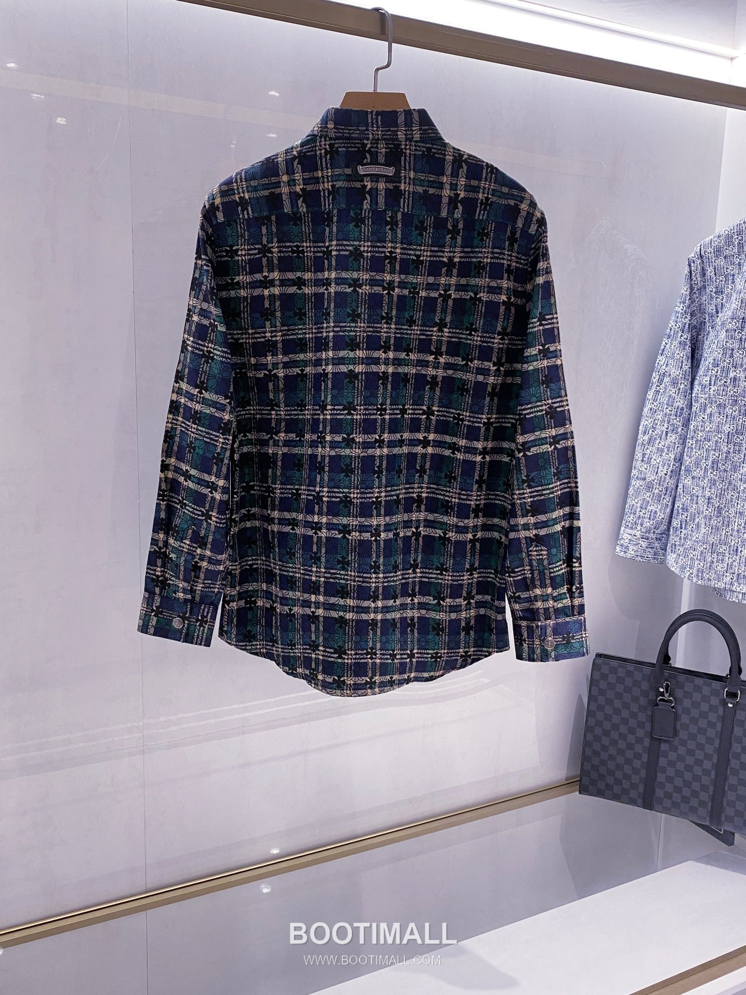 Chrome Hearts Green Check Overshirt Green Jacket 그린 체크 오버셔츠 그린 자켓 11