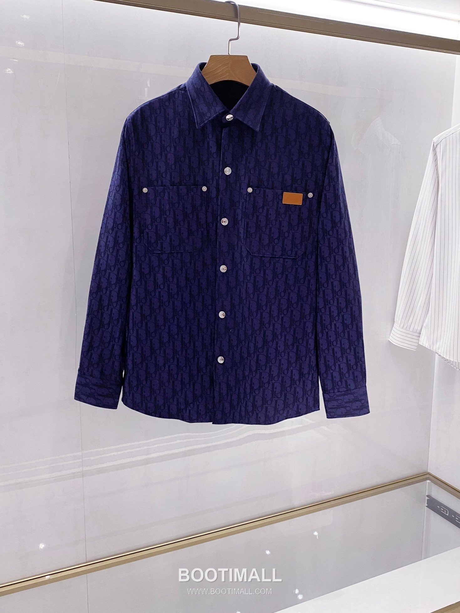 Dior Oblique Denim Shirt Jacket Denim Navy 디올 오블리크 데님 셔츠 자켓 데님 네이비 2