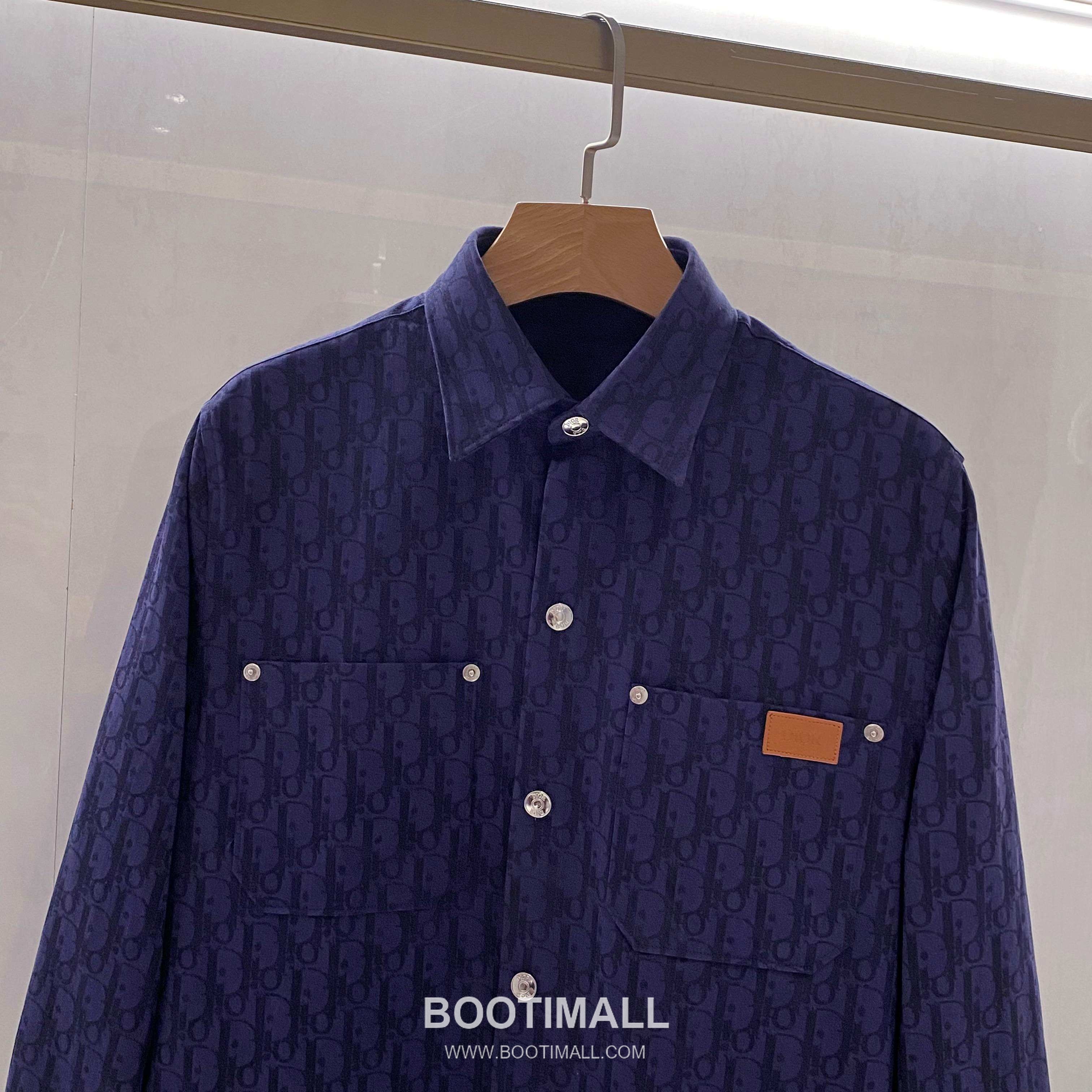 Dior Oblique Denim Shirt Jacket Denim Navy 디올 오블리크 데님 셔츠 자켓 데님 네이비 4