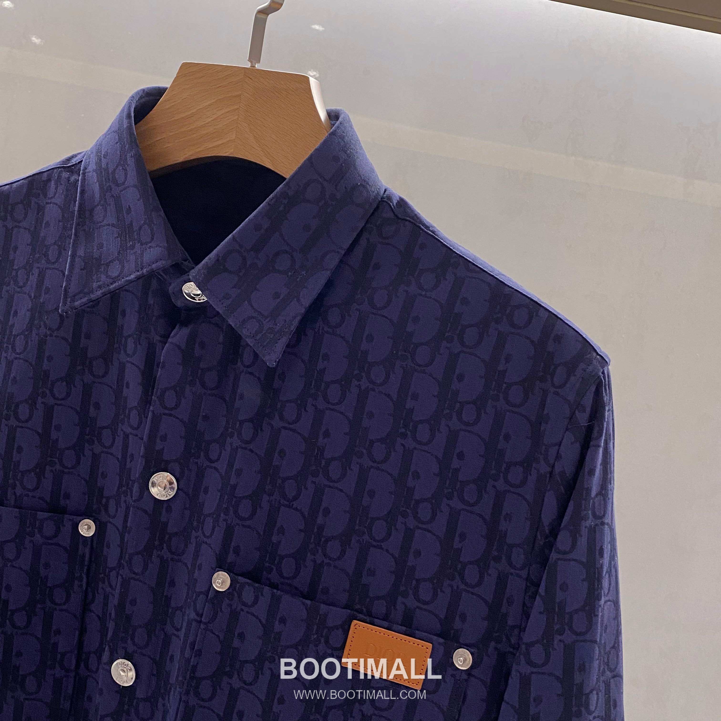 Dior Oblique Denim Shirt Jacket Denim Navy 디올 오블리크 데님 셔츠 자켓 데님 네이비 5