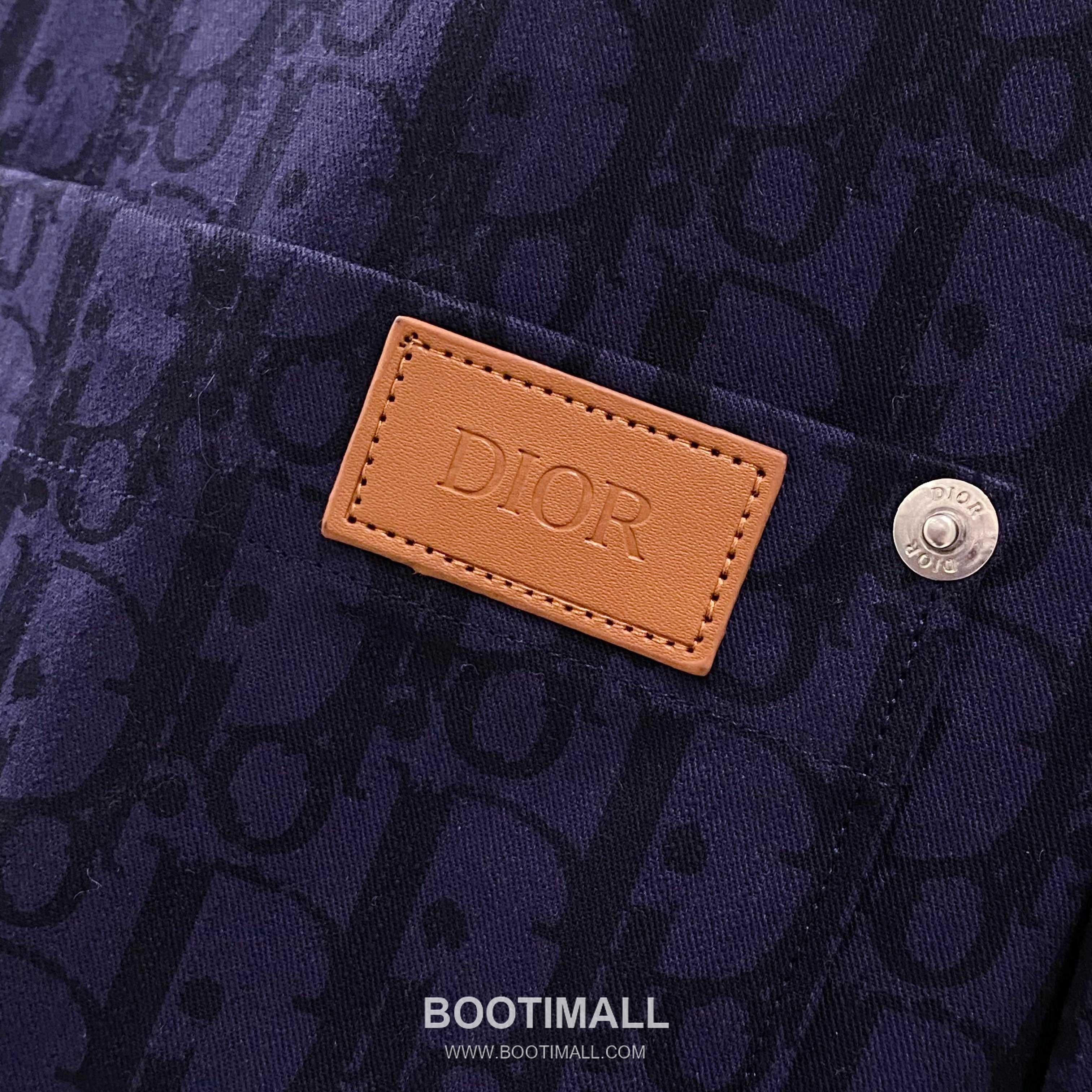 Dior Oblique Denim Shirt Jacket Denim Navy 디올 오블리크 데님 셔츠 자켓 데님 네이비 6