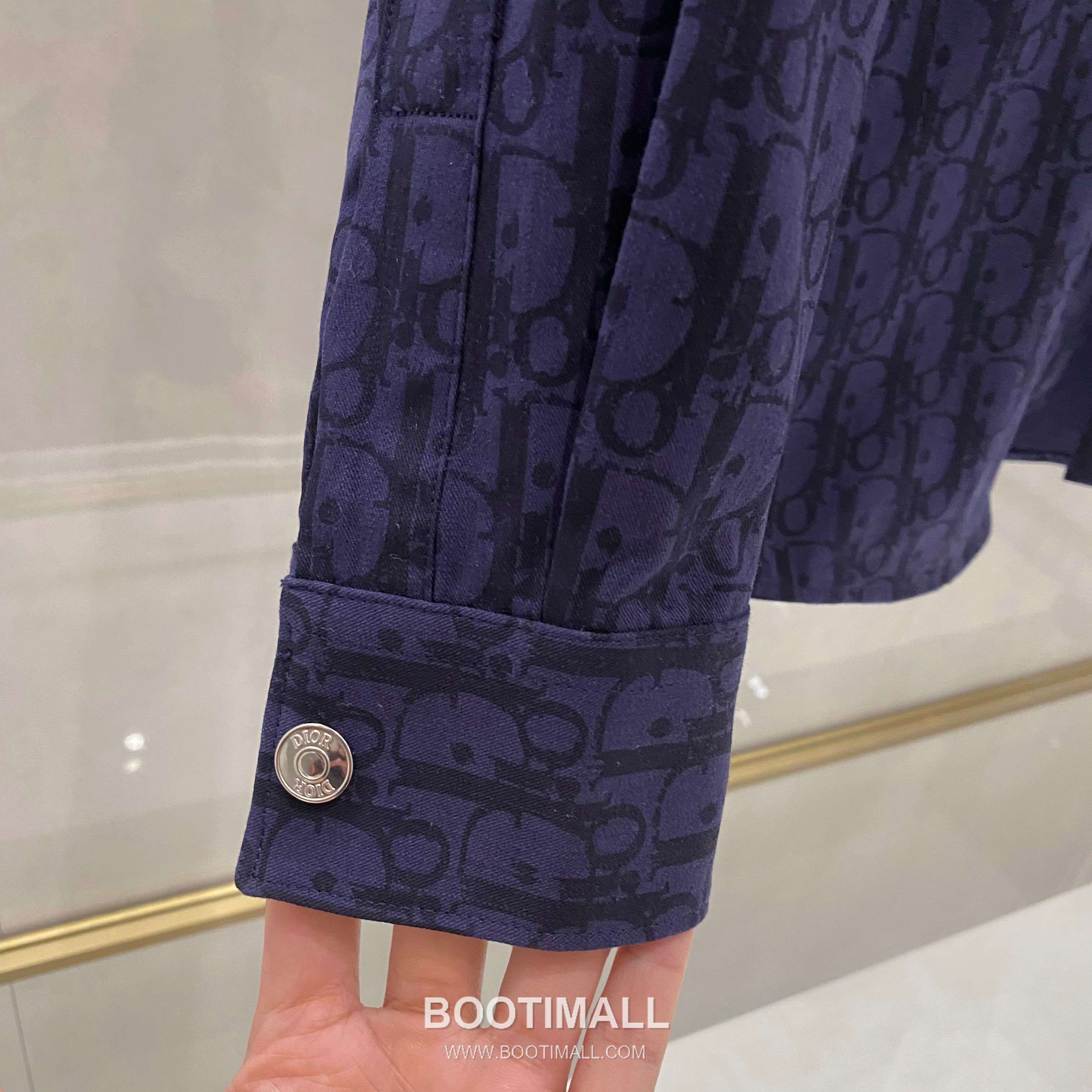 Dior Oblique Denim Shirt Jacket Denim Navy 디올 오블리크 데님 셔츠 자켓 데님 네이비 9