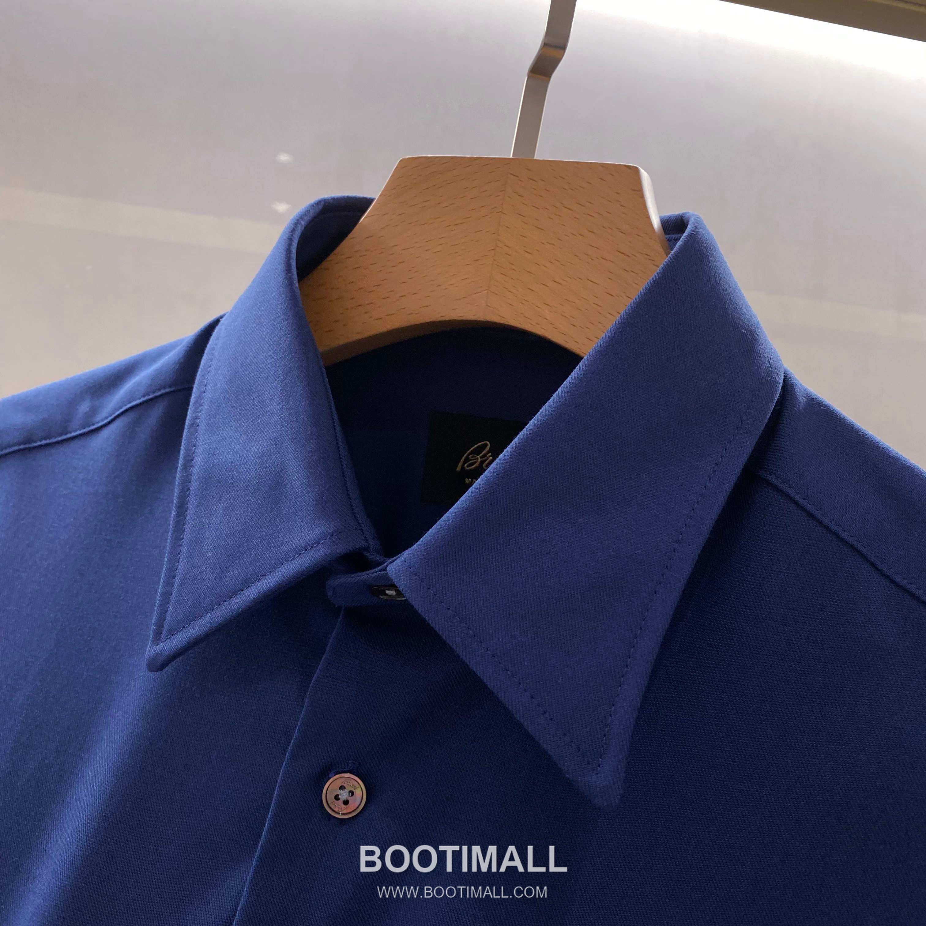 Balenciaga Business Casual Shirt Cotton Modal Wool Blend Gray 발렌시아가 비즈니스 캐주얼 셔츠 코튼 모달 울 블렌드 그레이 4