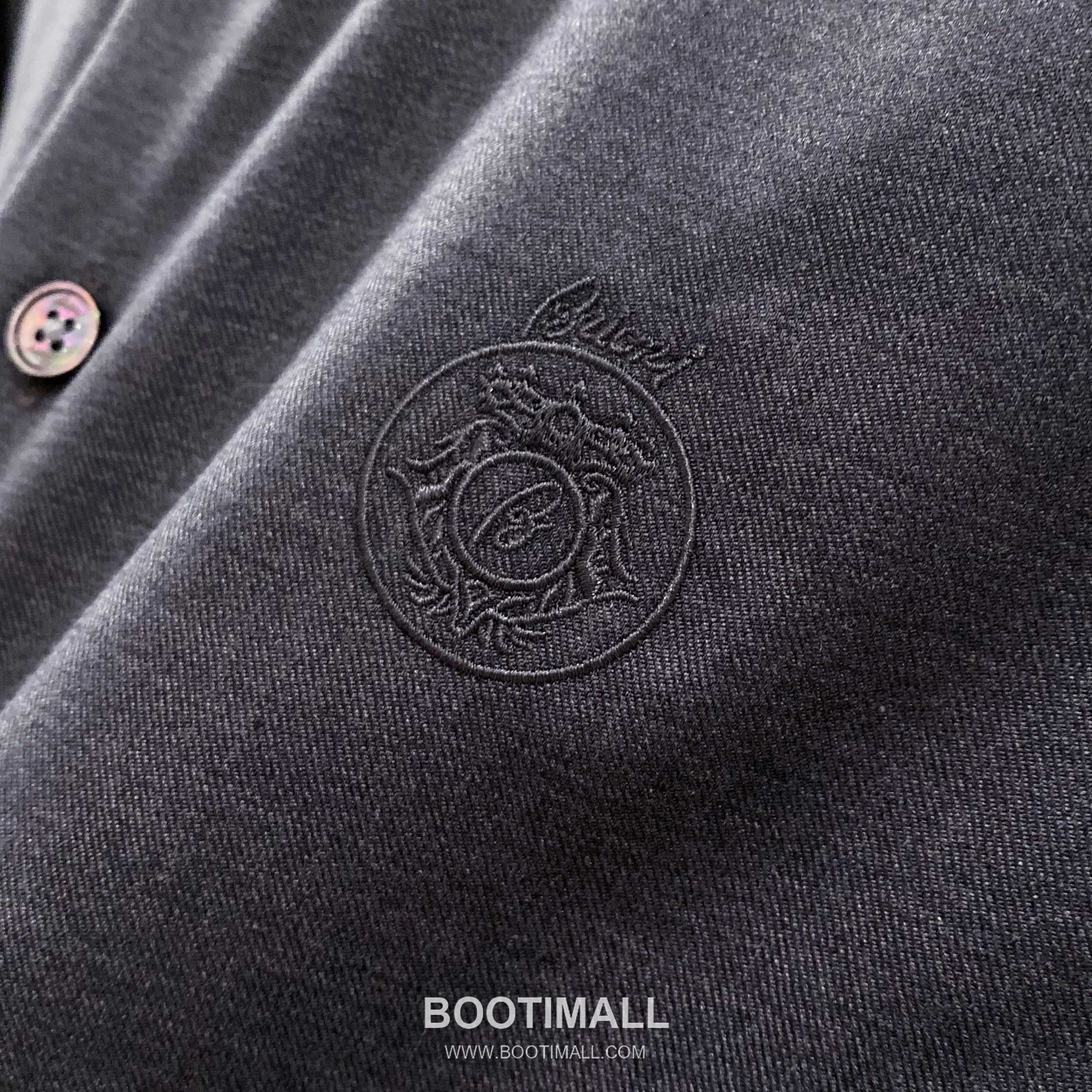 Balenciaga Business Casual Shirt Cotton Modal Wool Blend Gray 발렌시아가 비즈니스 캐주얼 셔츠 코튼 모달 울 블렌드 그레이 5