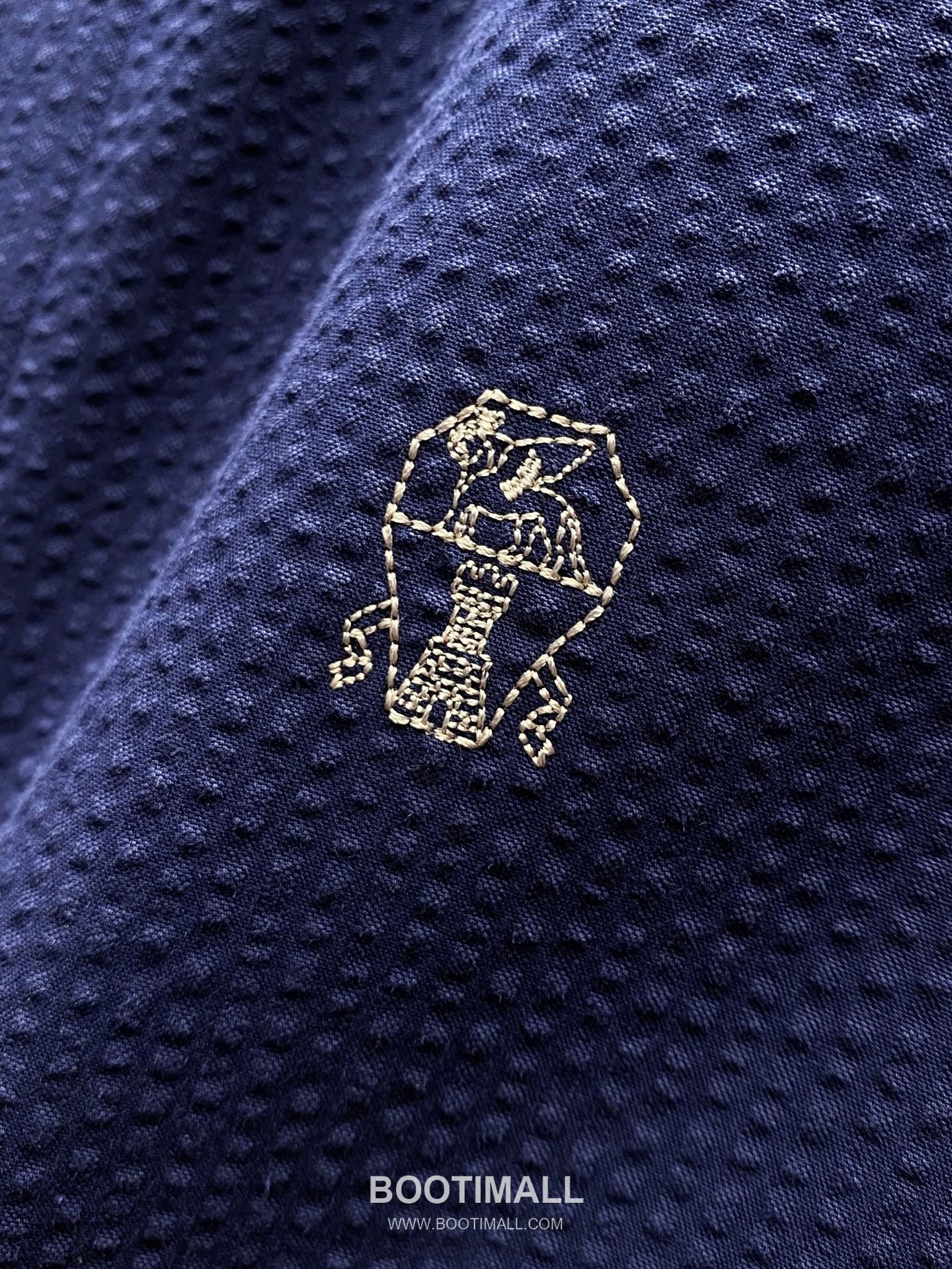 Brunello Cucinelli Seersucker Stand Collar Shirt Cotton White 시어서커 스탠드칼라 셔츠 코튼 화이트 7