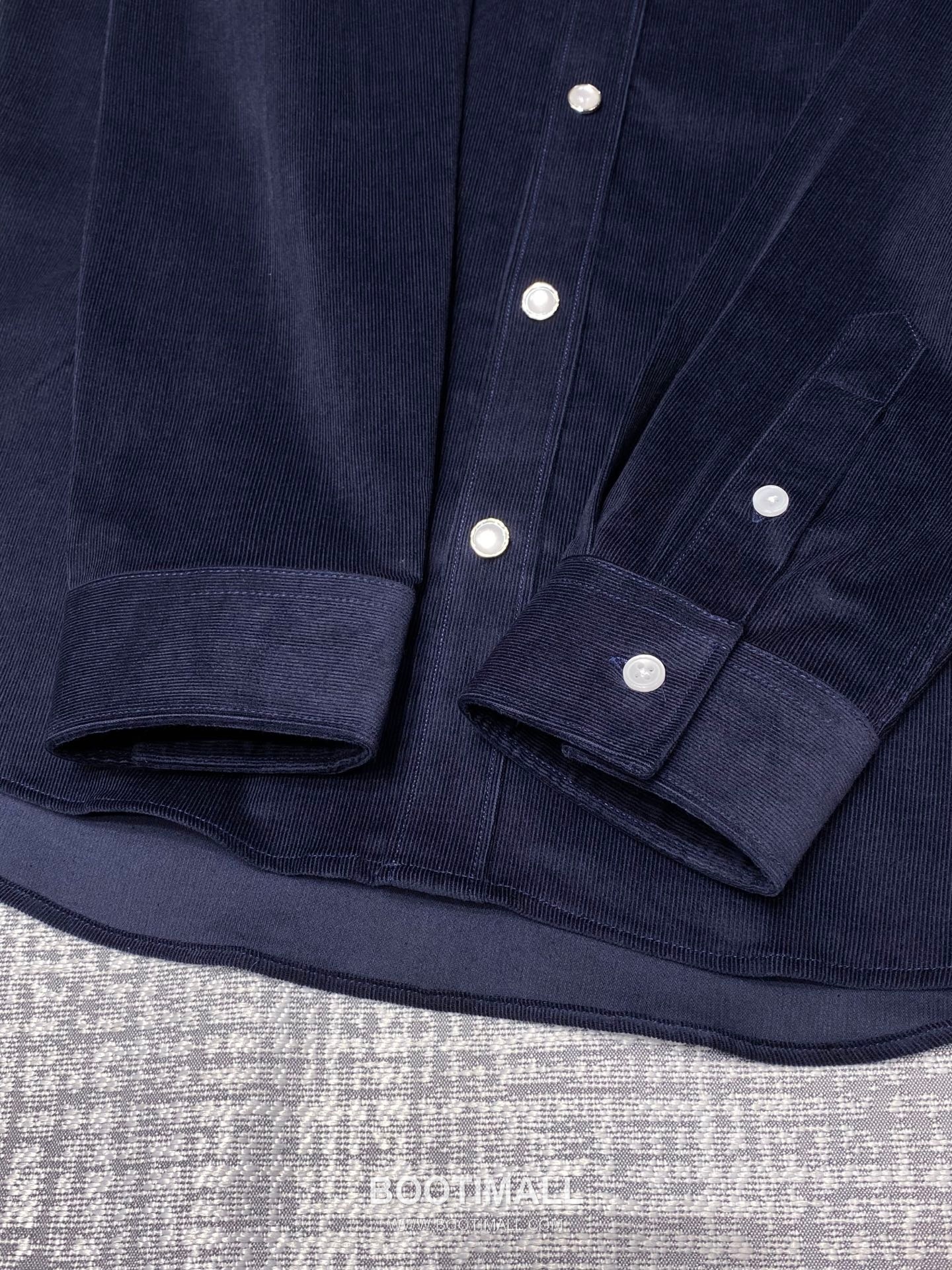 Brunello Cucinelli Urban Fleece Shirt Jacket Cotton Fleece Navy 브루넬로 쿠치넬리 어반 플리스 셔츠 자켓 코튼 플리스 네이비 7