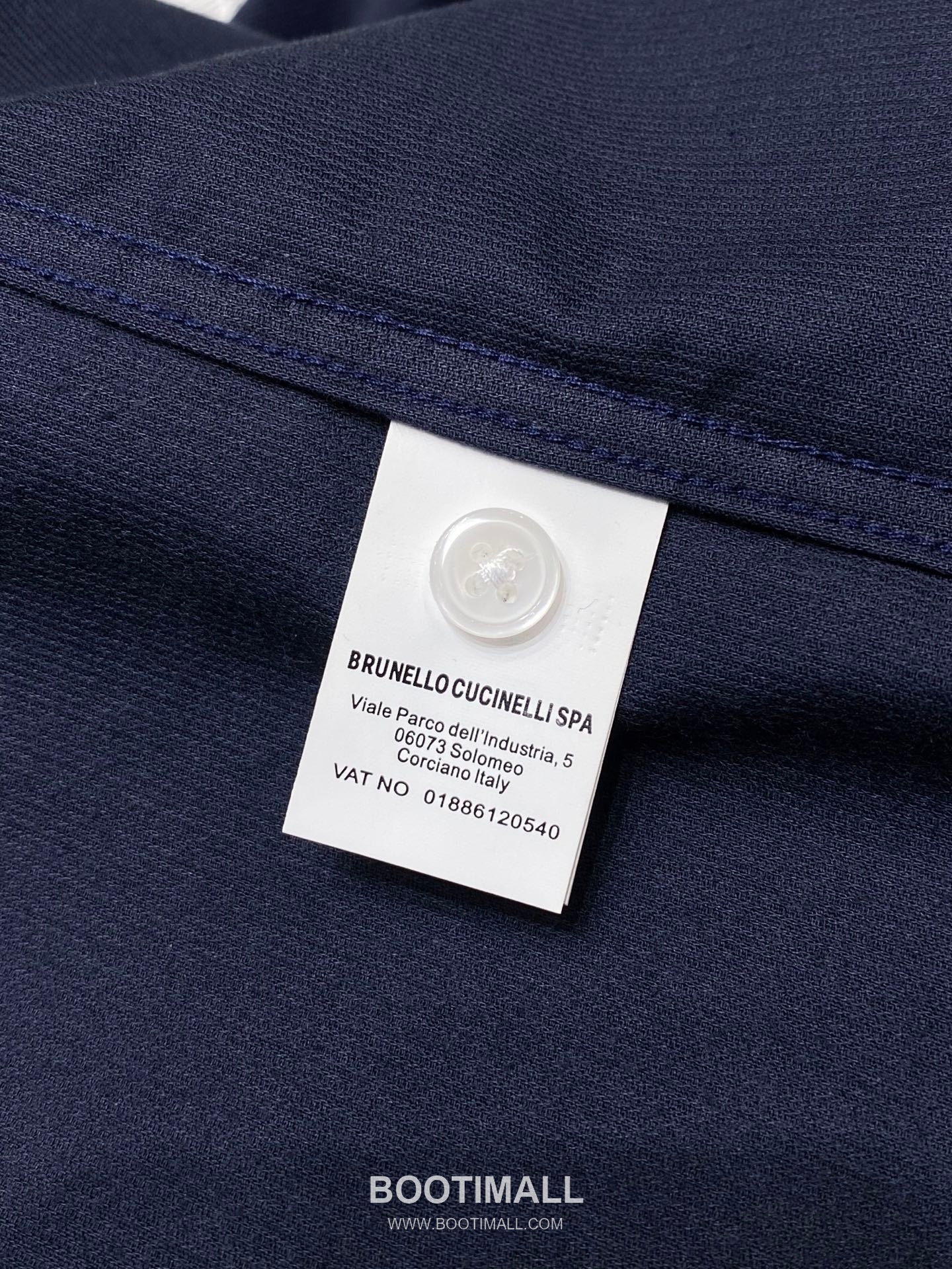 Brunello Cucinelli Urban Fleece Shirt Jacket Cotton Fleece Navy 브루넬로 쿠치넬리 어반 플리스 셔츠 자켓 코튼 플리스 네이비 9