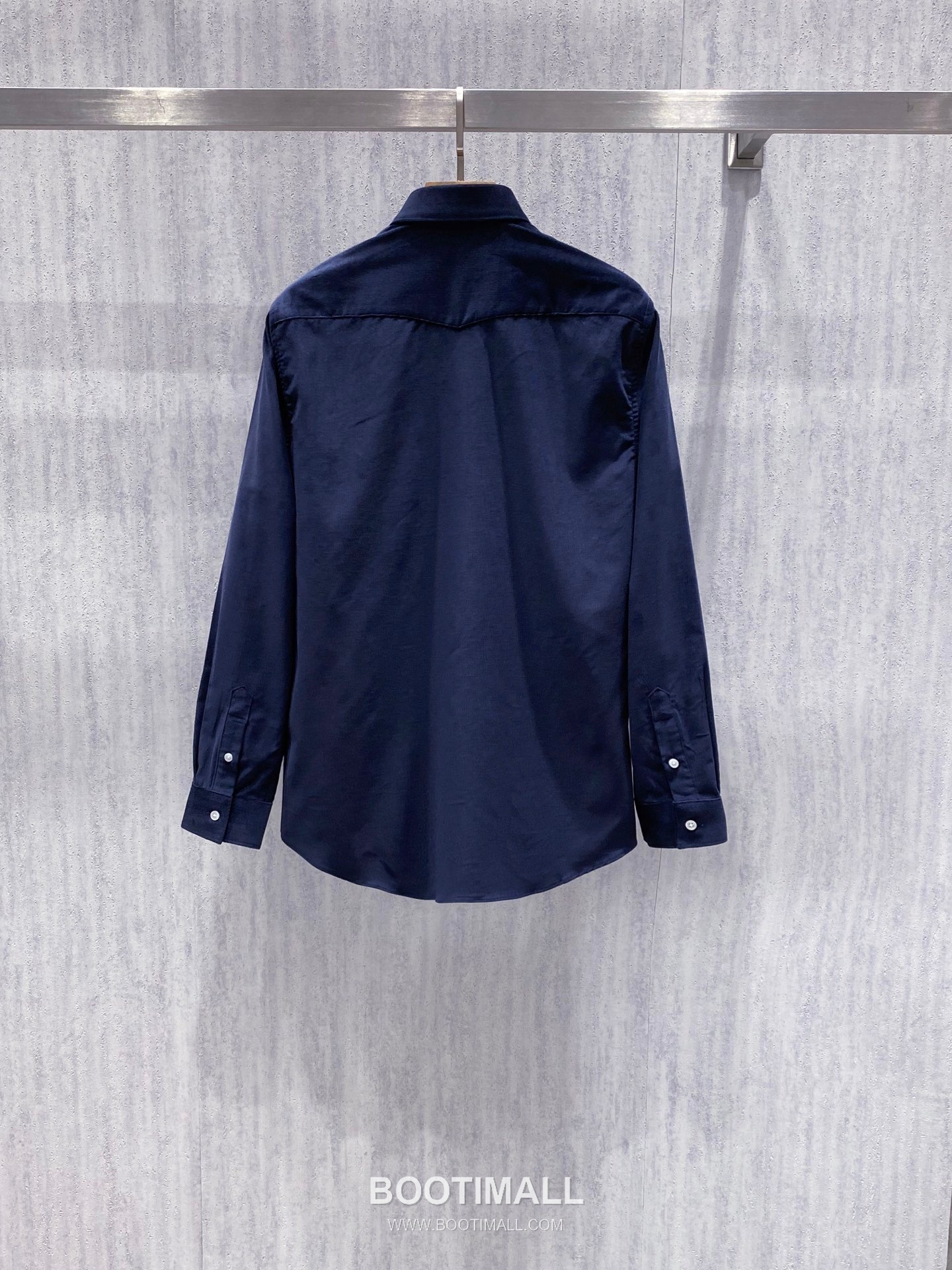 Brunello Cucinelli Urban Fleece Shirt Jacket Cotton Fleece Navy 브루넬로 쿠치넬리 어반 플리스 셔츠 자켓 코튼 플리스 네이비 13