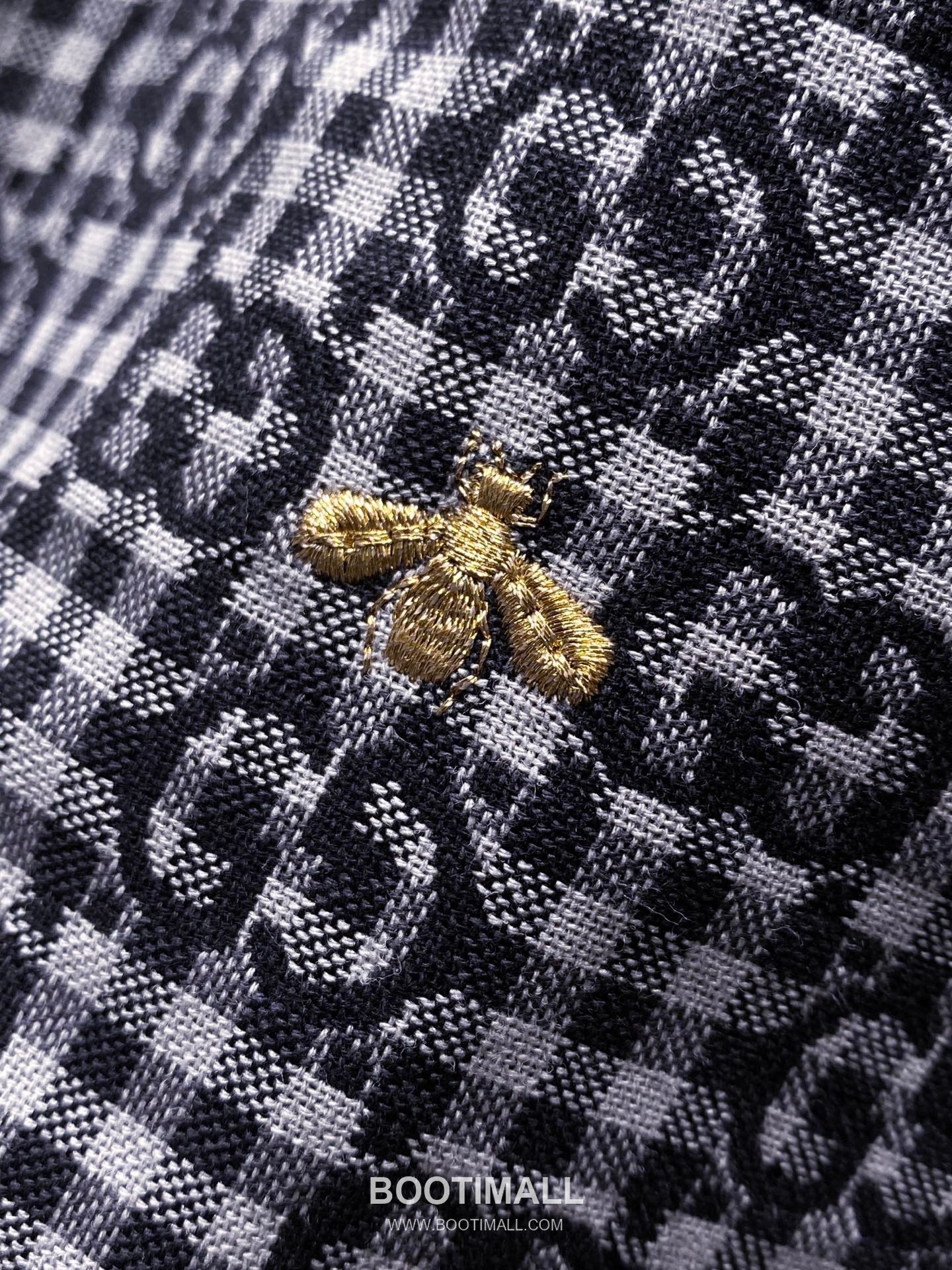 Gucci Double G Jacquard Check Shirt Cotton Black Jacket 구찌 더블 G 자카드 체크 셔츠 코튼 블랙 자켓 18