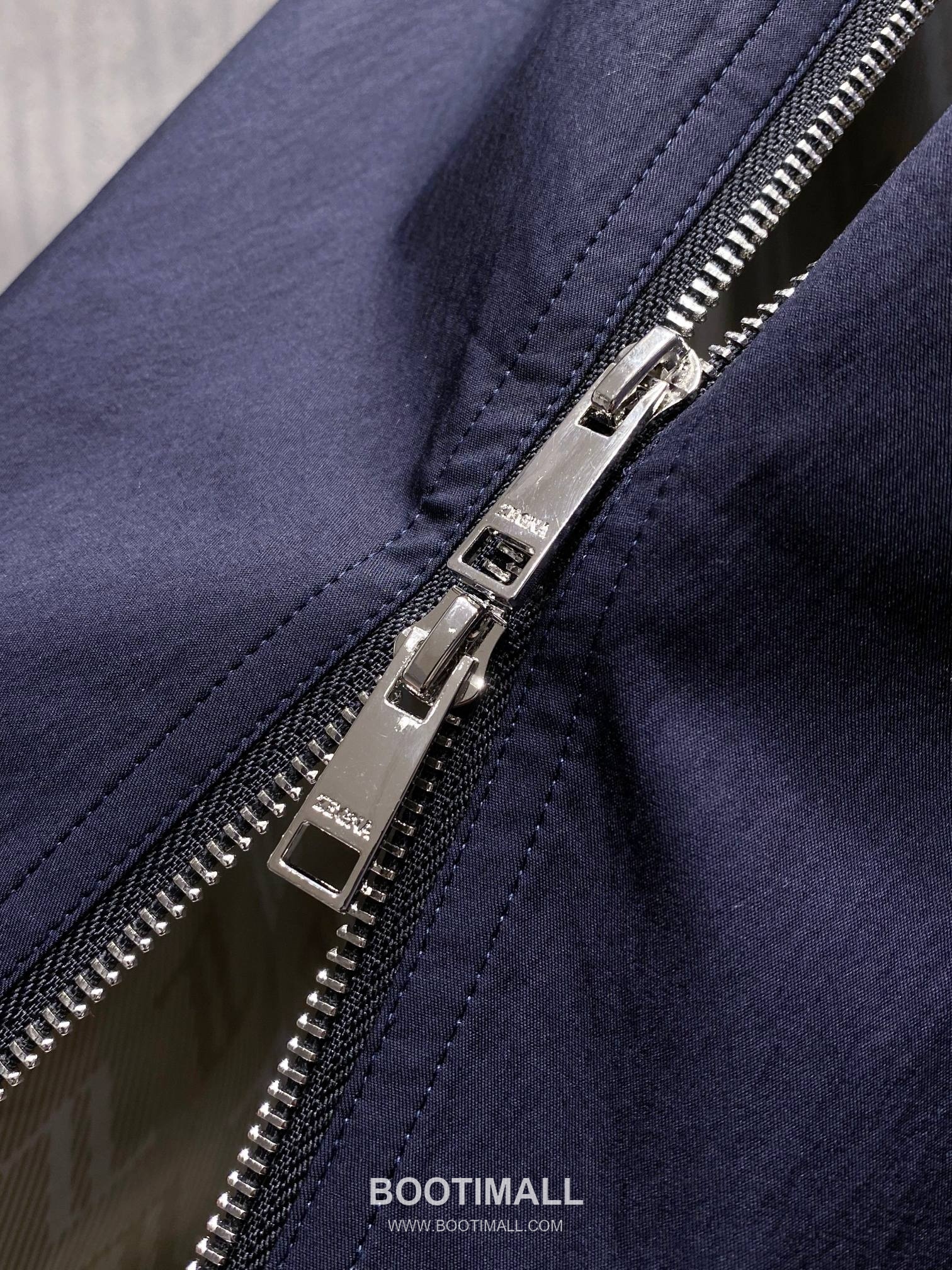 Zegna Light Windproof Stand Collar Jacket Ivory 제냐 라이트 윈드프루프 스탠드 칼라 자켓 아이보리 6