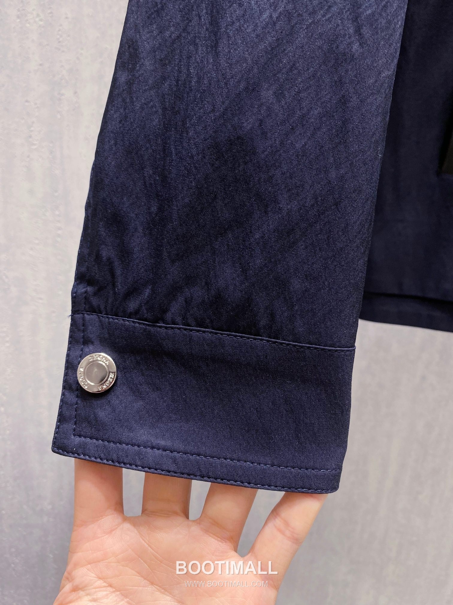 Zegna Light Windproof Stand Collar Jacket Ivory 제냐 라이트 윈드프루프 스탠드 칼라 자켓 아이보리 9