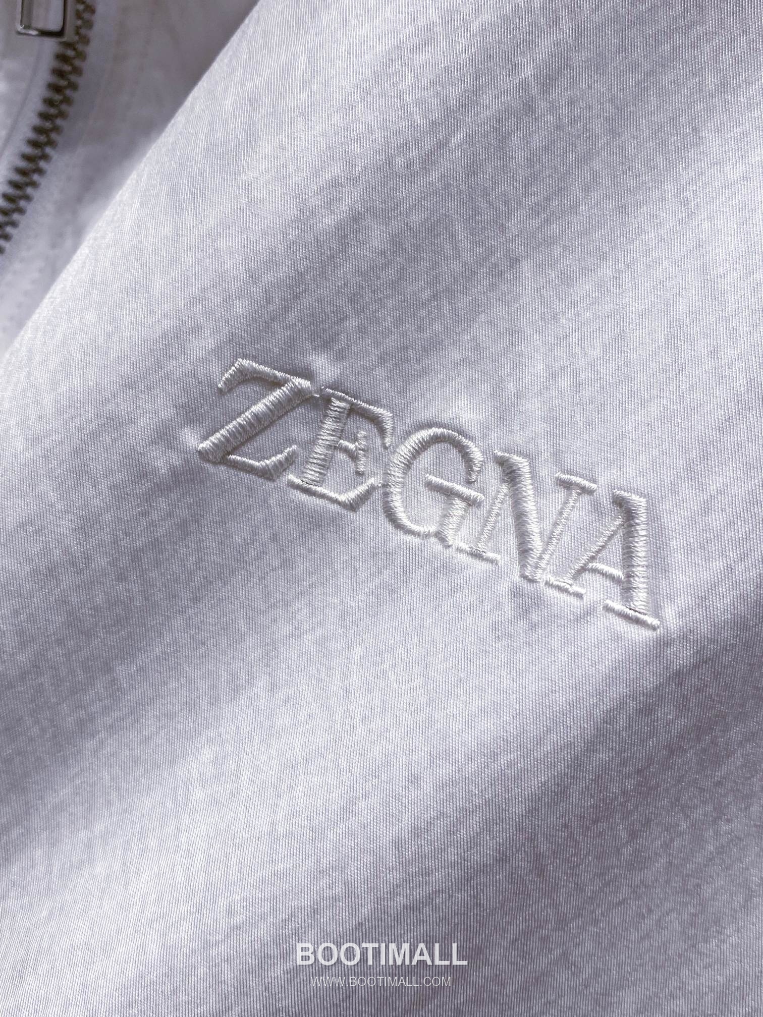 Zegna Light Windproof Stand Collar Jacket Ivory 제냐 라이트 윈드프루프 스탠드 칼라 자켓 아이보리 14