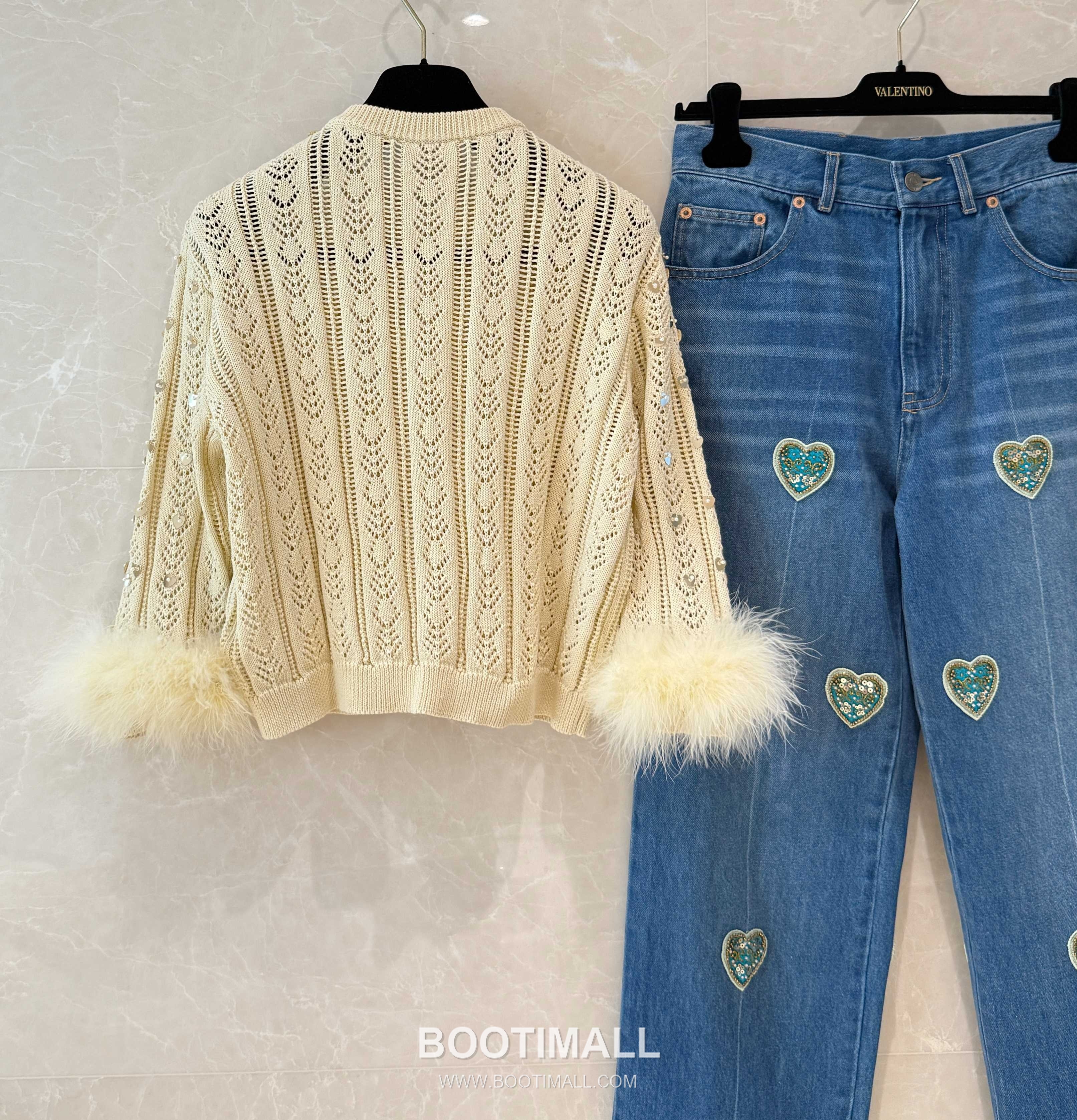 Louis Vuitton Heart Stud Denim Denim Blue Pants 루이비통 하트 스터드 데님 데님 블루 팬츠 17