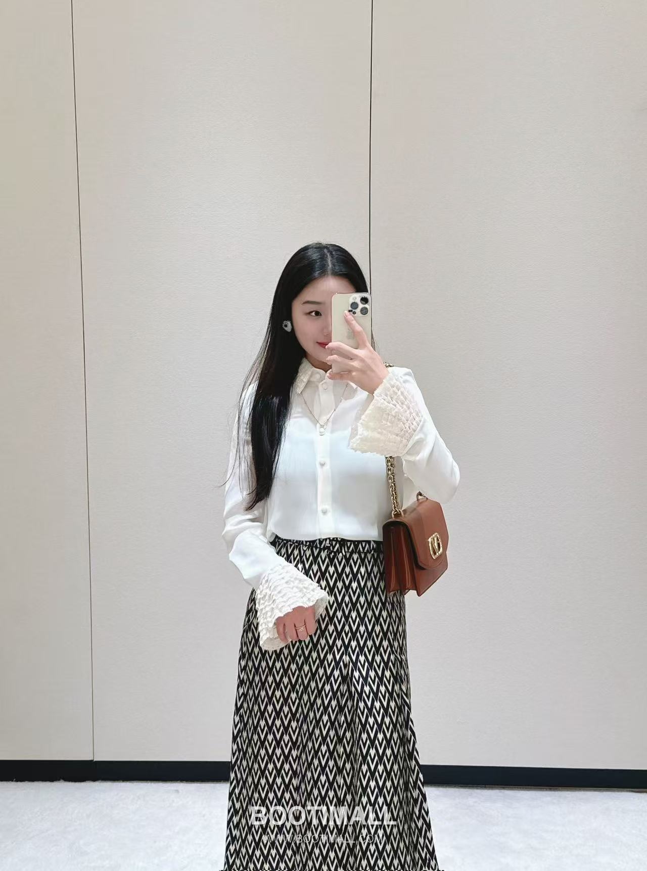 Louis Vuitton Monogram Twill Skirt Twill 루이비통 모노그램 트윌 스커트 트윌 2