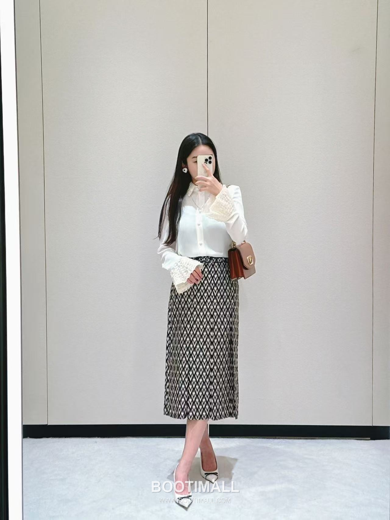 Louis Vuitton Monogram Twill Skirt Twill 루이비통 모노그램 트윌 스커트 트윌 3
