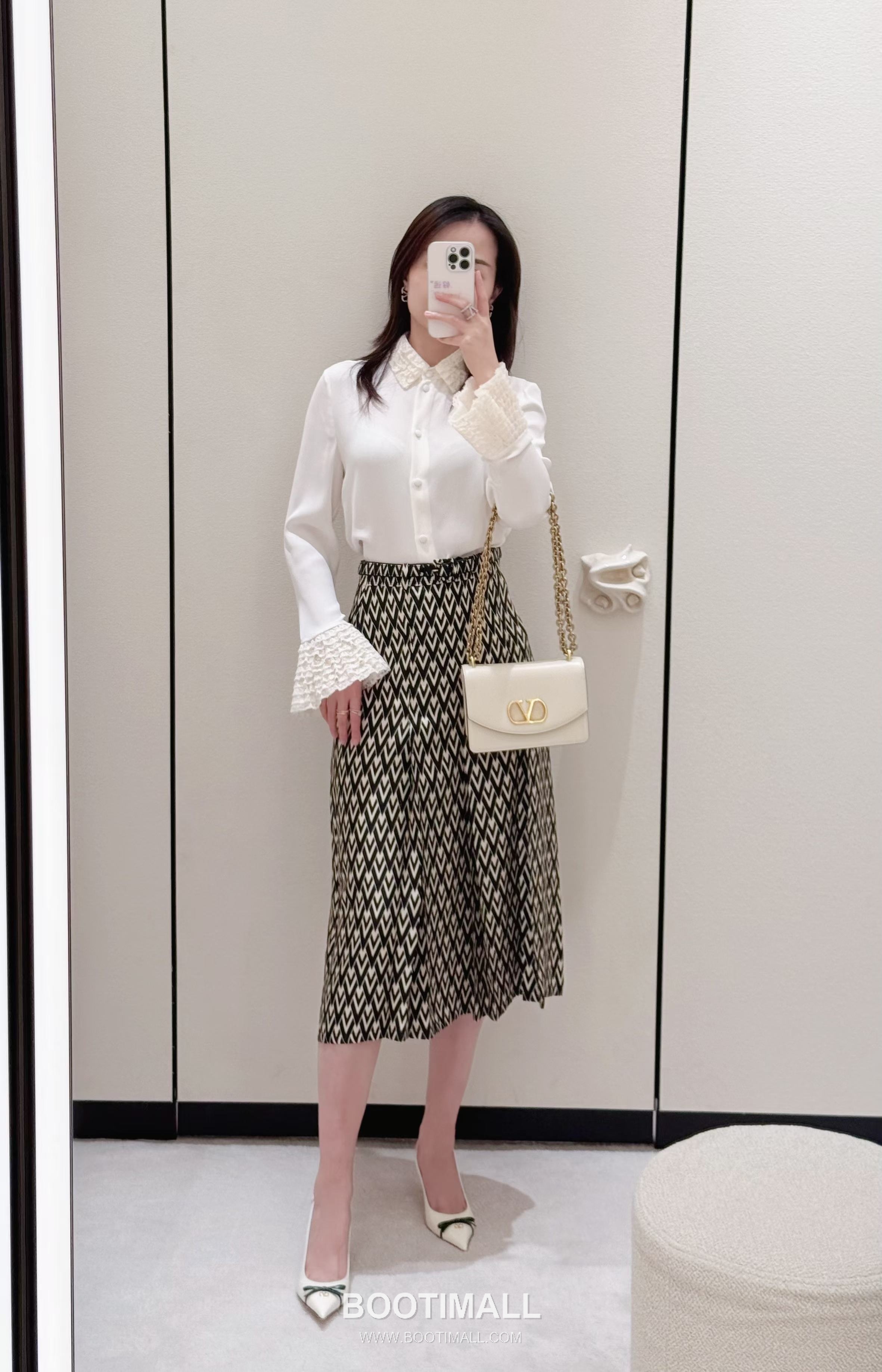 Louis Vuitton Monogram Twill Skirt Twill 루이비통 모노그램 트윌 스커트 트윌 4