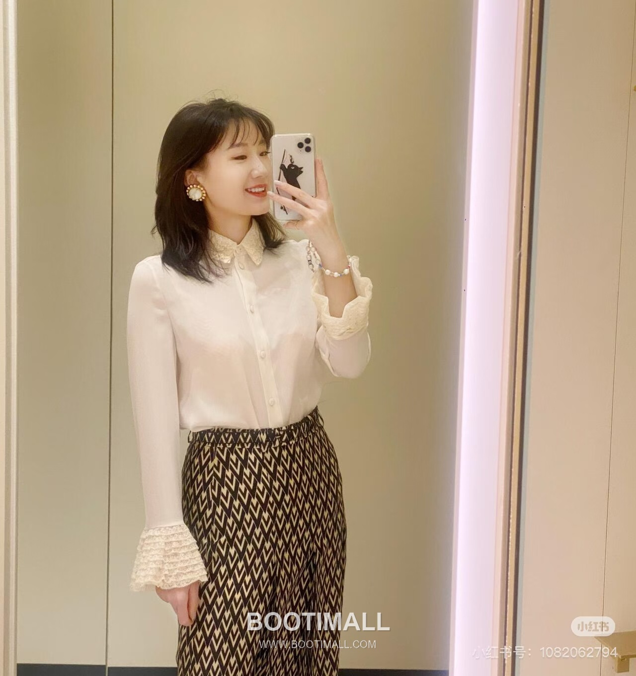 Louis Vuitton Monogram Twill Skirt Twill 루이비통 모노그램 트윌 스커트 트윌 8